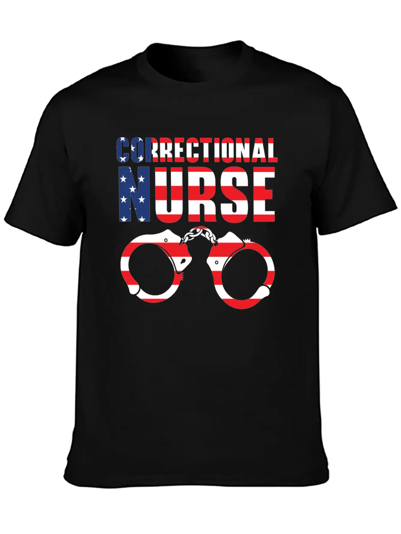 Correctional Nurse Medical Worker Prison Nurse USA Stylish Everyday T-Shirt – Unisex Basic Cotton Tee