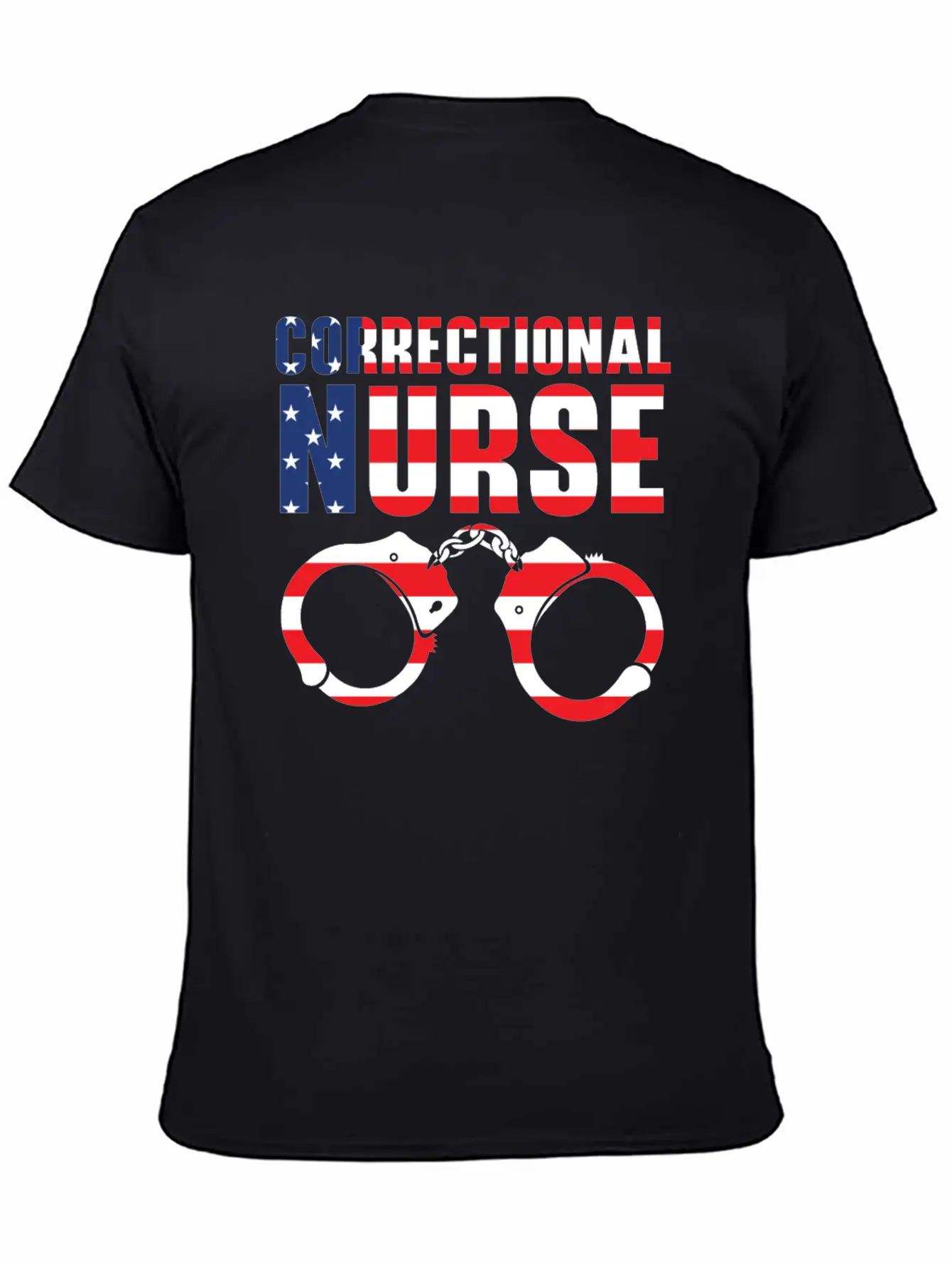 Correctional Nurse Medical Worker Prison Nurse USA Stylish Everyday T-Shirt – Unisex Basic Cotton Tee