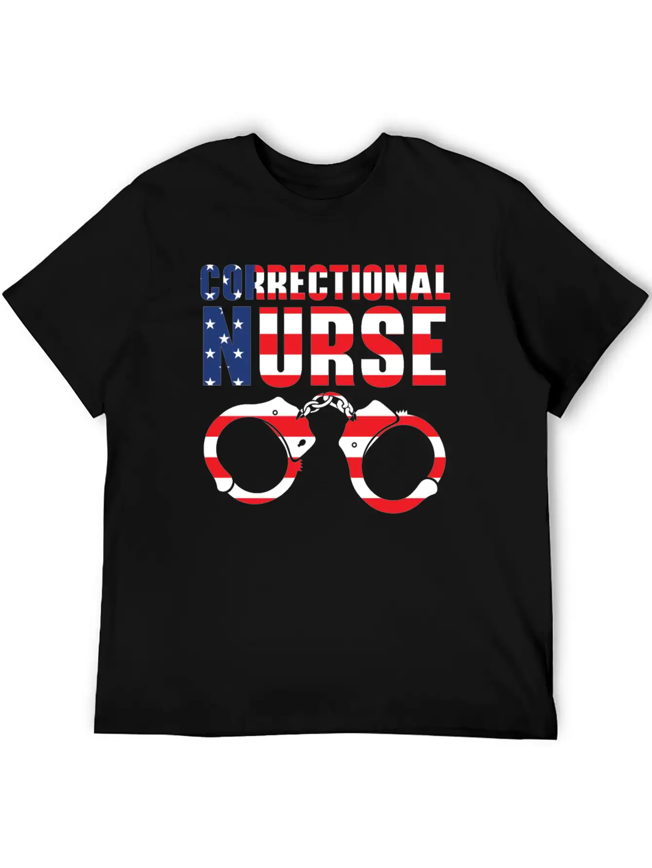 Correctional Nurse Medical Worker Prison Nurse USA Stylish Everyday T-Shirt – Unisex Basic Cotton Tee