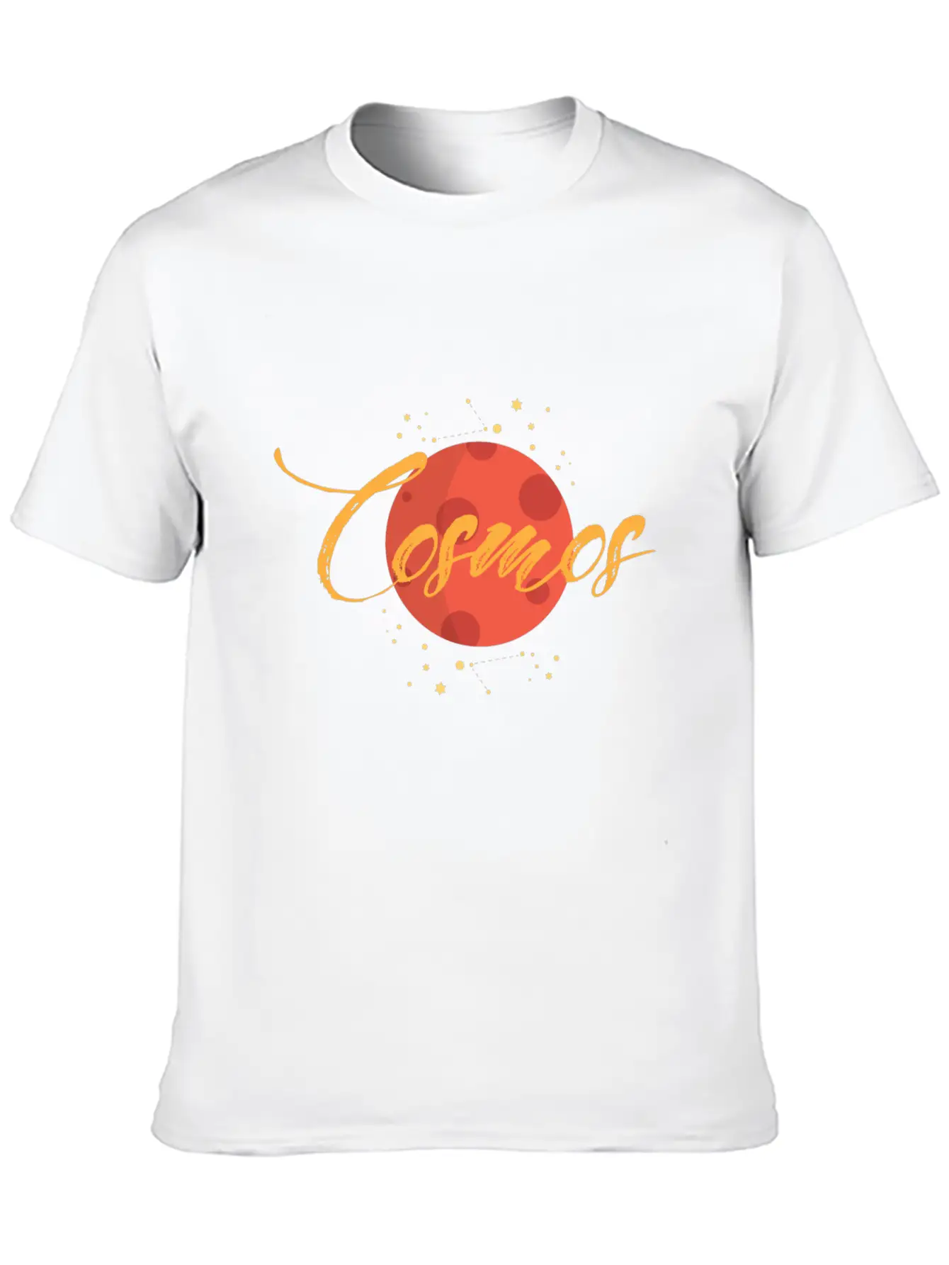 Cosmos Comfortable Minimalist Graphic Tee – Summer Style Essential
