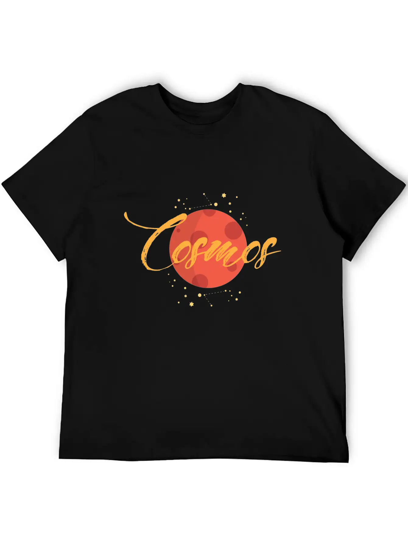 Cosmos Comfortable Minimalist Graphic Tee – Summer Style Essential