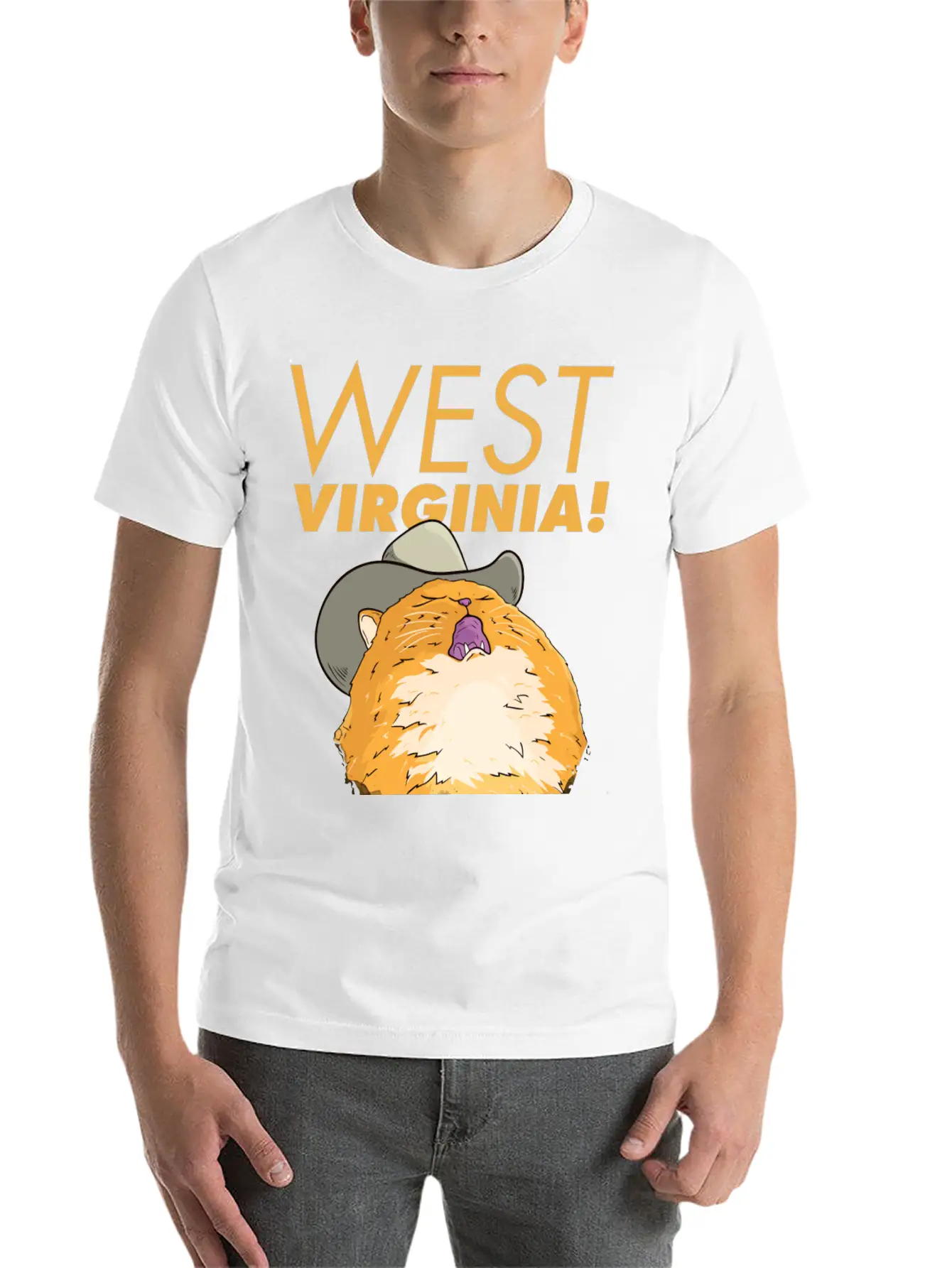 Country Cat Singing Meme Unisex Casual T-Shirt – Clean Design For Daily Comfort