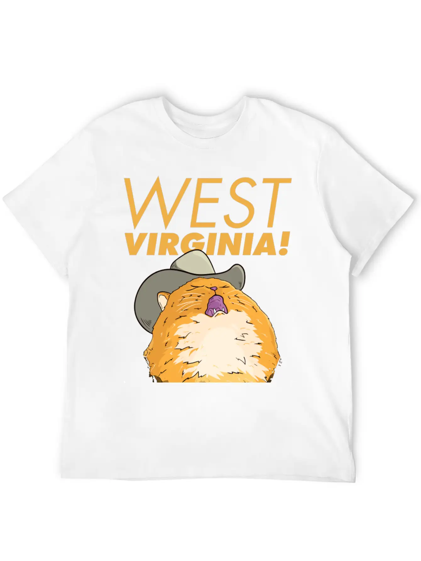 Country Cat Singing Meme Unisex Casual T-Shirt – Clean Design For Daily Comfort