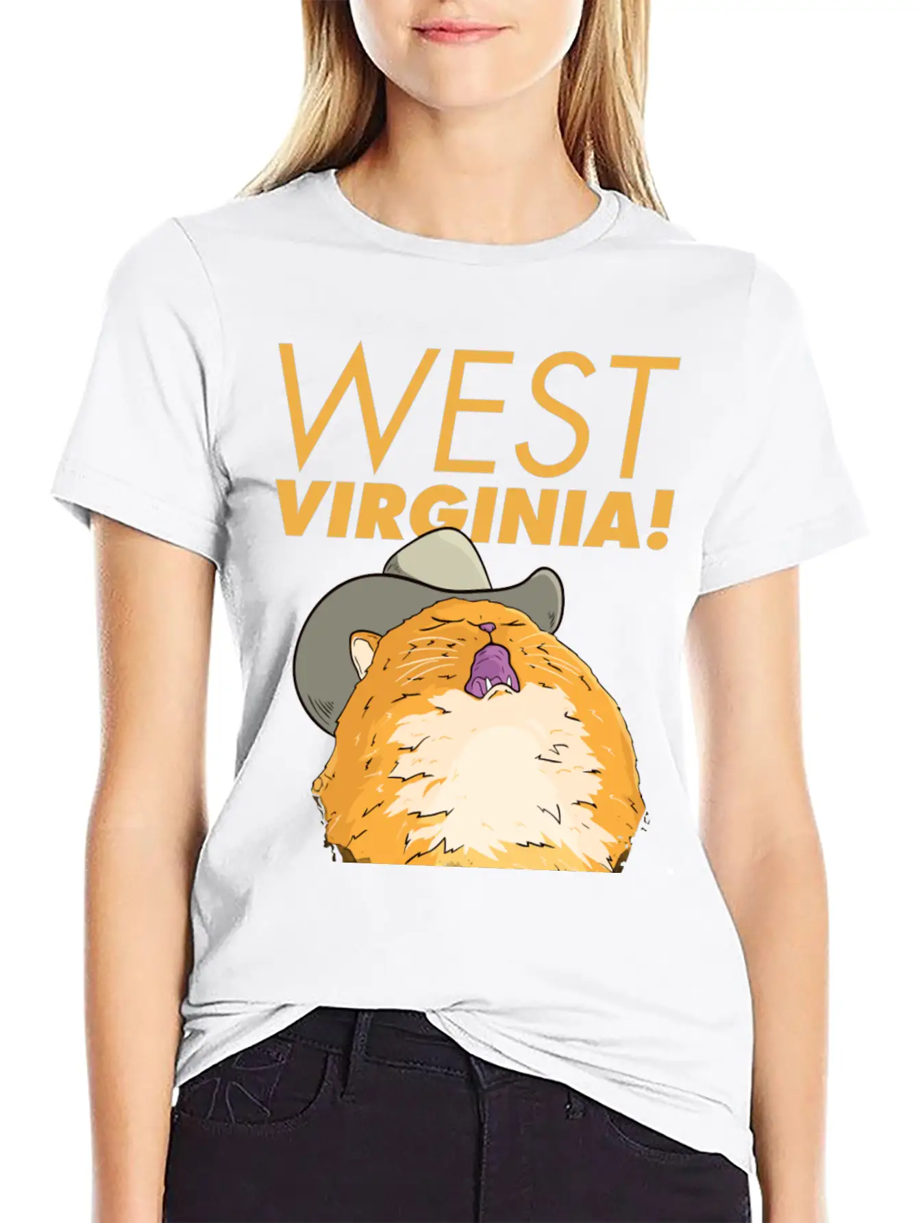 Country Cat Singing Meme Unisex Casual T-Shirt – Clean Design For Daily Comfort