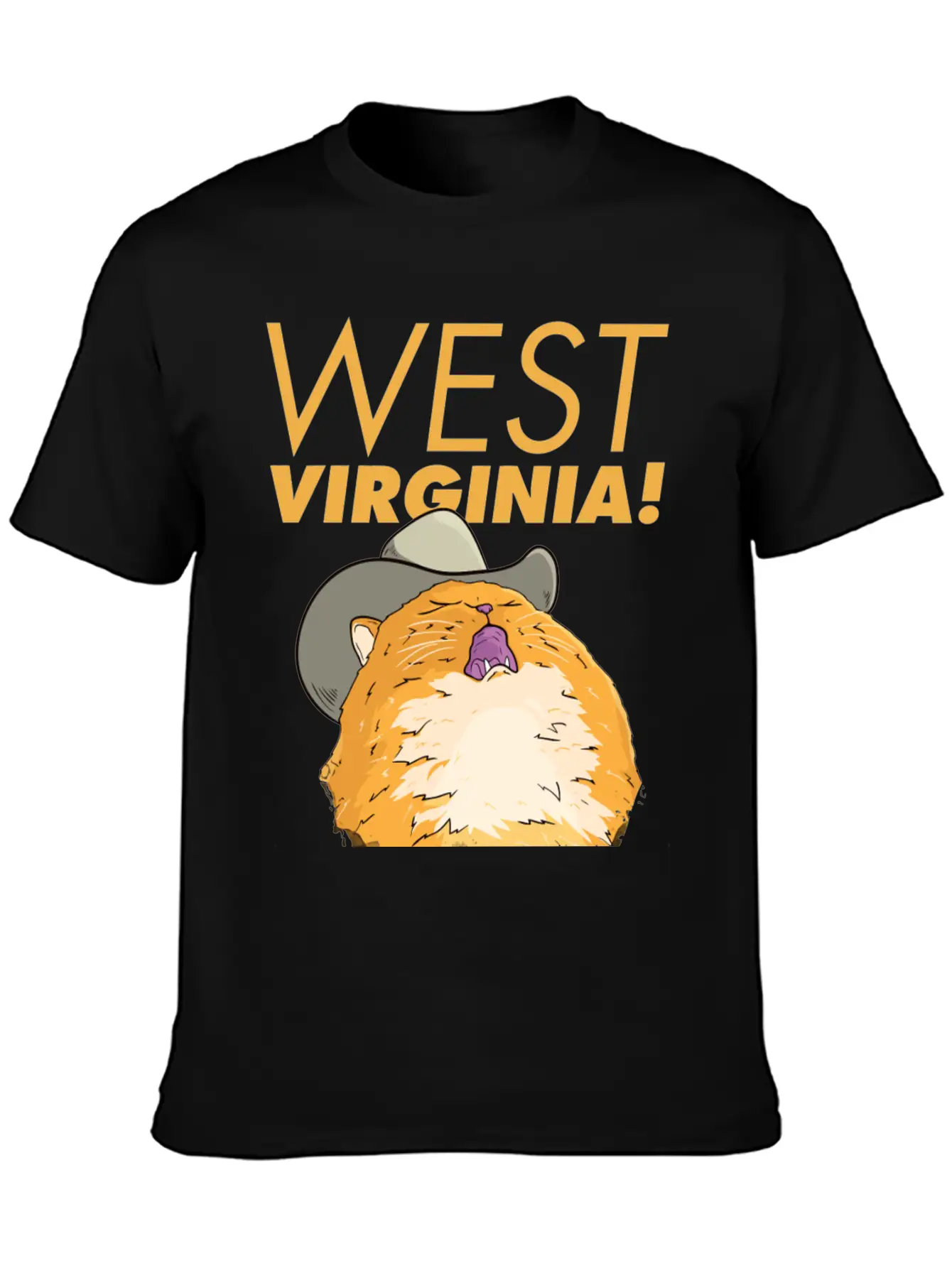 Country Cat Singing Meme Unisex Casual T-Shirt – Clean Design For Daily Comfort