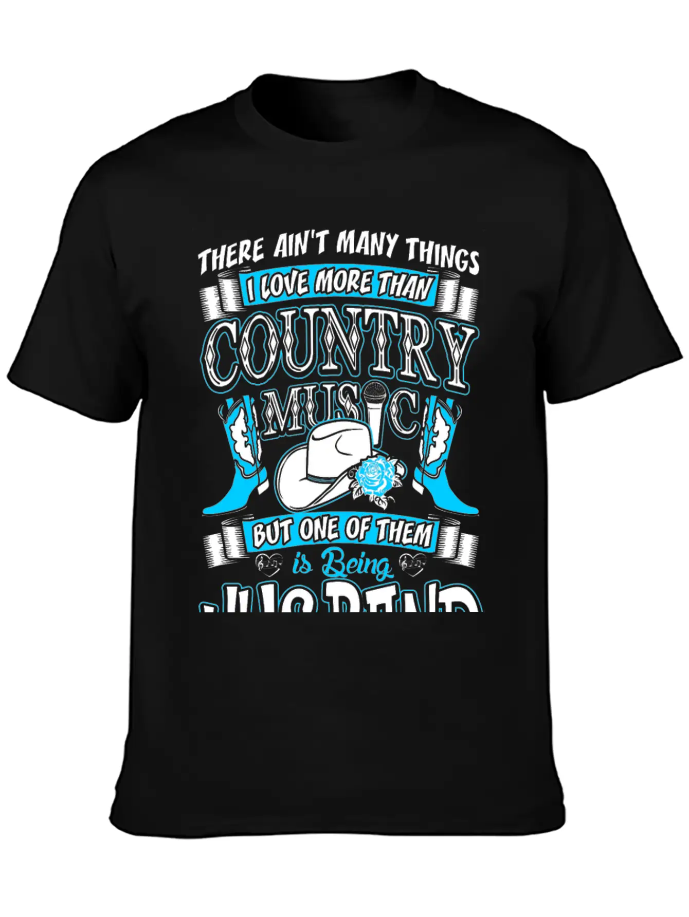 Country Music Husband Stylish Everyday T-Shirt – Unisex Basic Cotton Tee