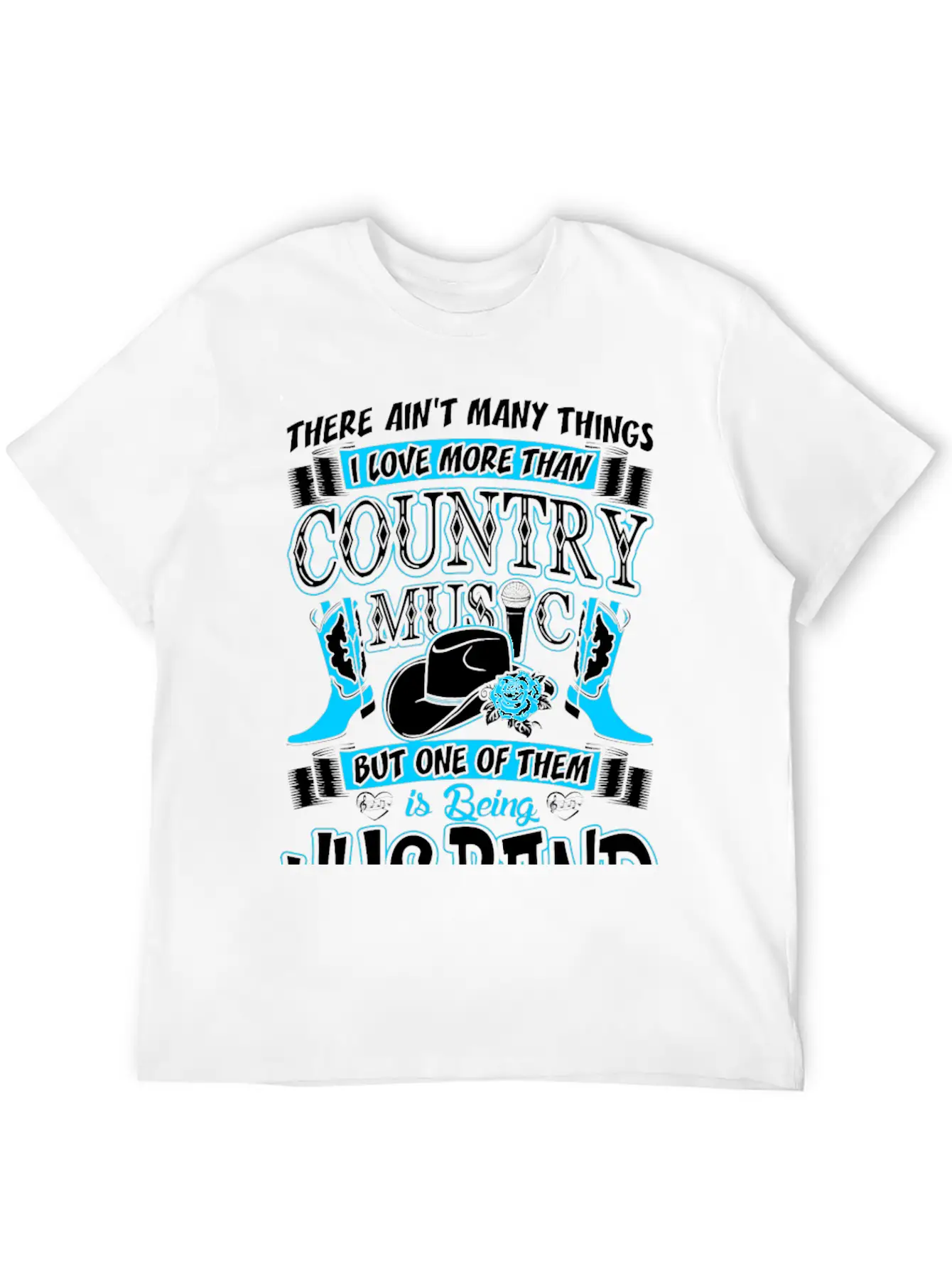 Country Music Husband Stylish Everyday T-Shirt – Unisex Basic Cotton Tee