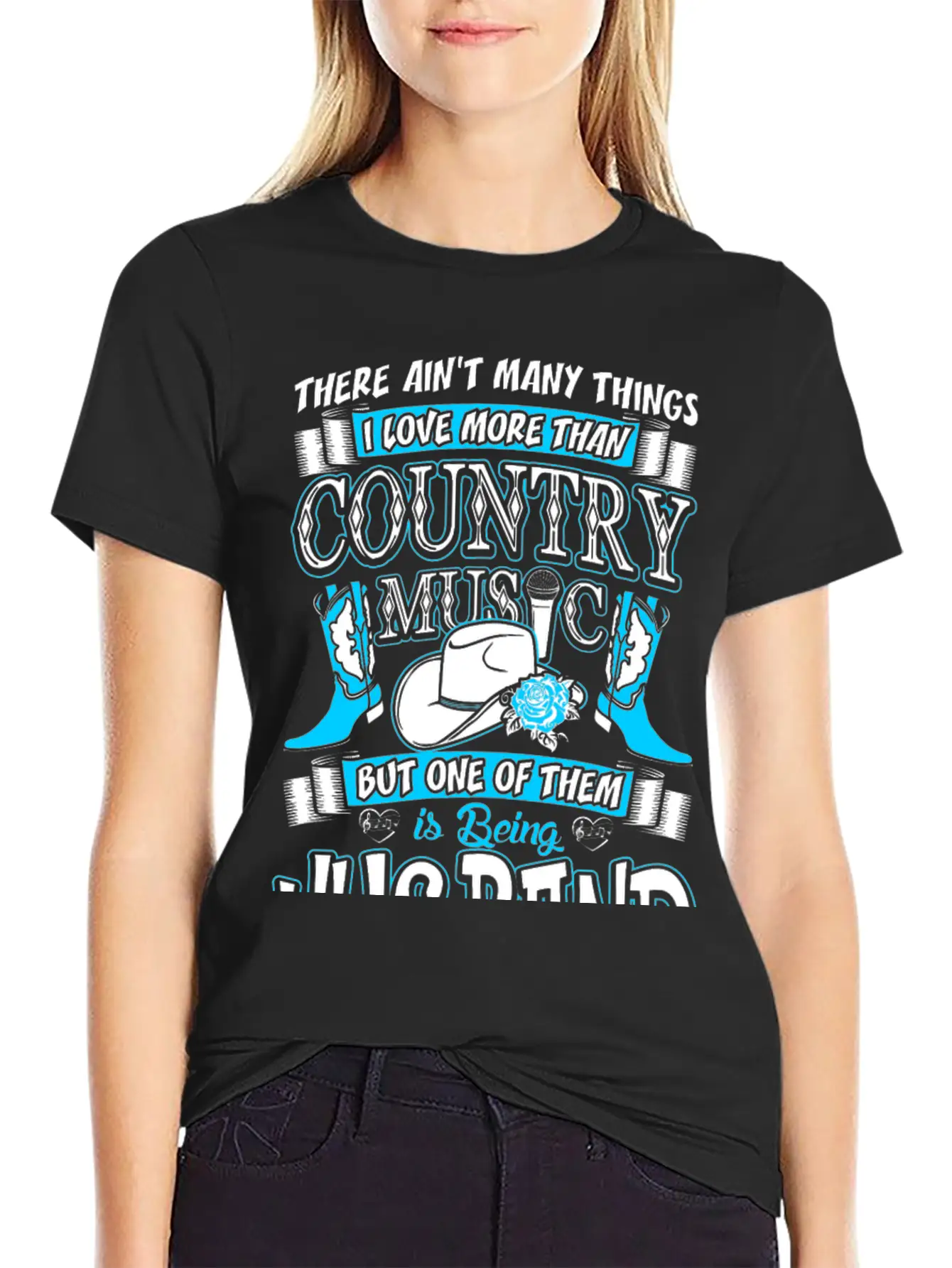 Country Music Husband Stylish Everyday T-Shirt – Unisex Basic Cotton Tee