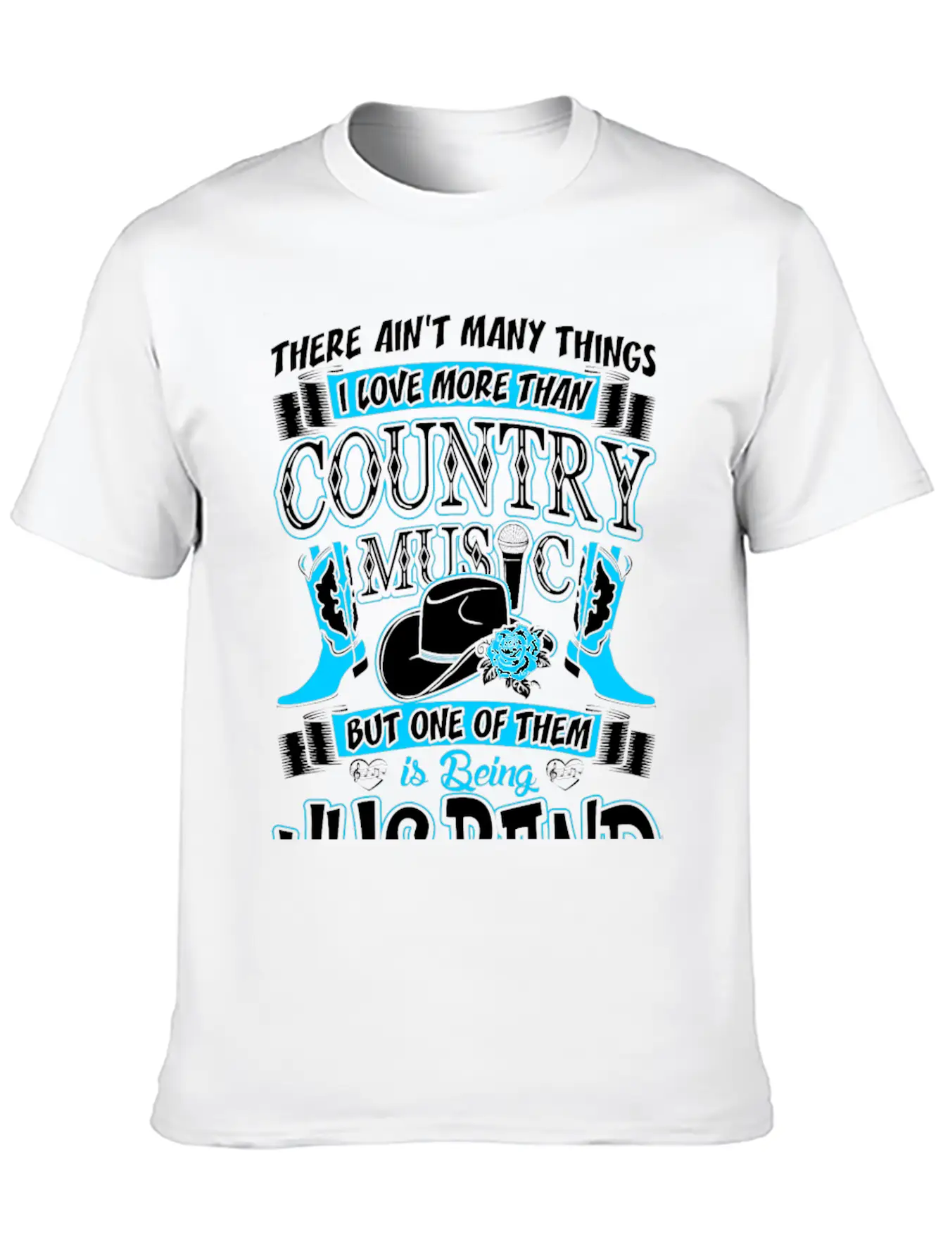 Country Music Husband Stylish Everyday T-Shirt – Unisex Basic Cotton Tee