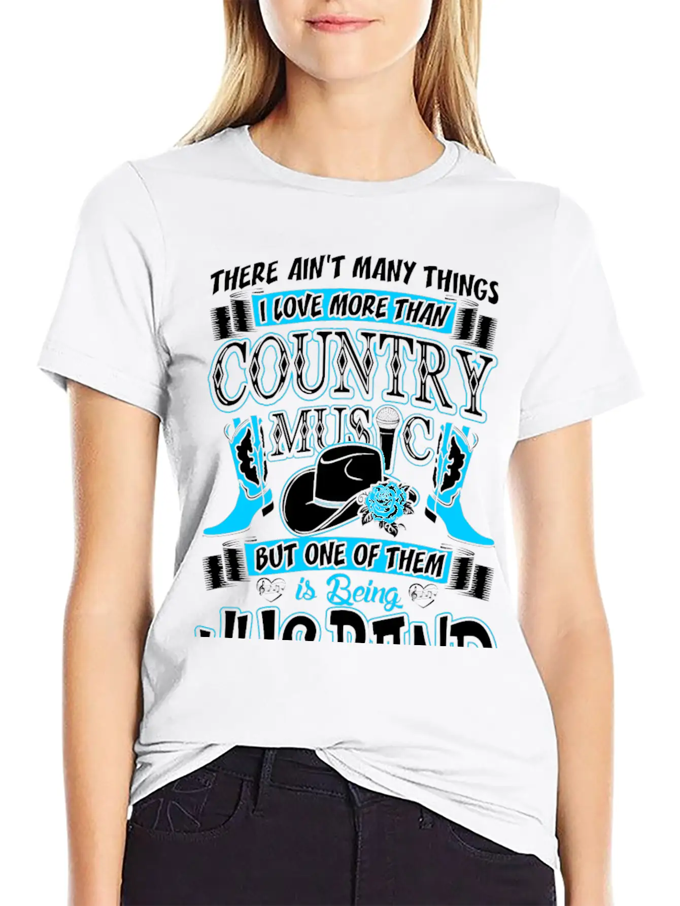 Country Music Husband Stylish Everyday T-Shirt – Unisex Basic Cotton Tee