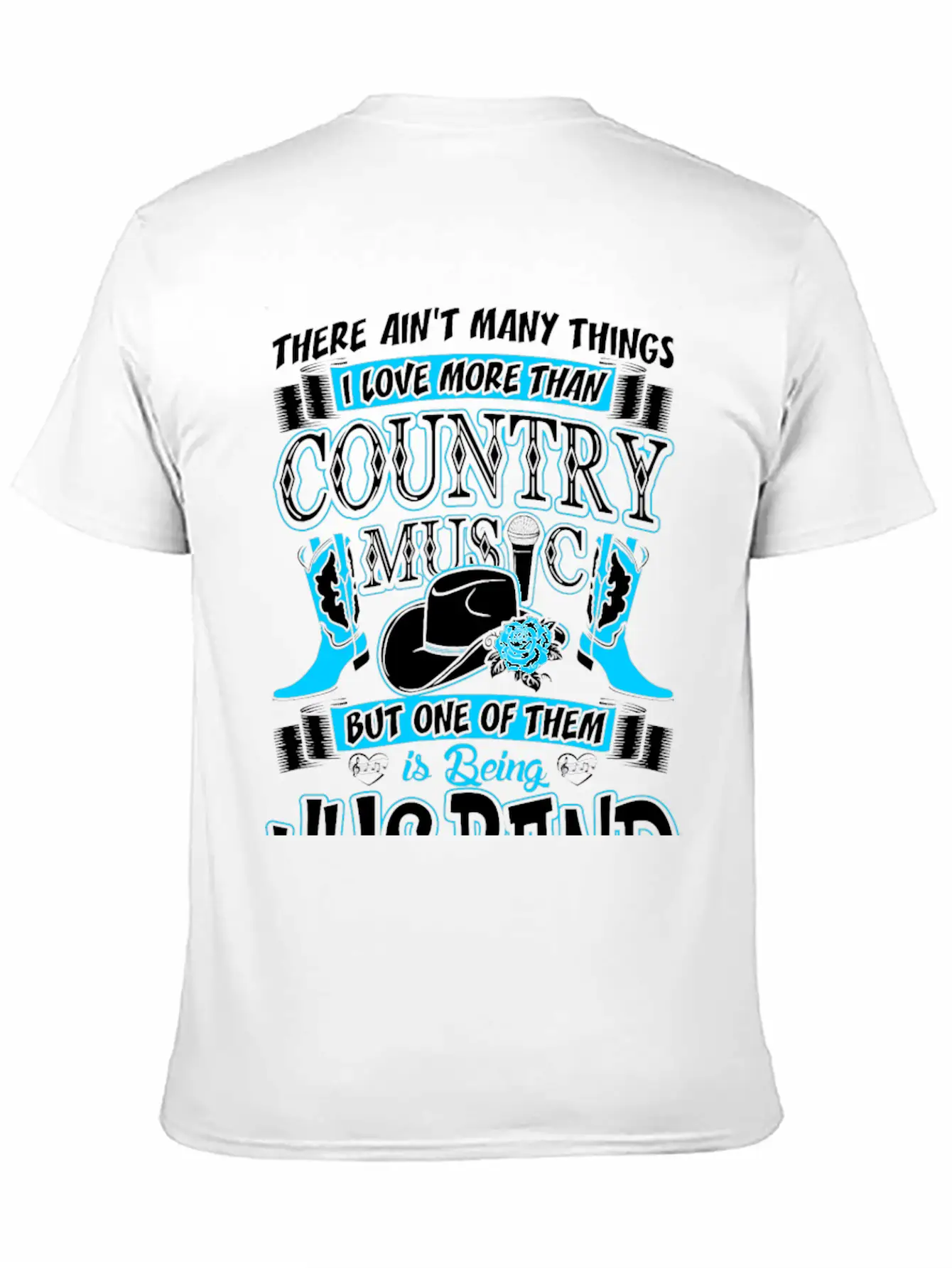 Country Music Husband Stylish Everyday T-Shirt – Unisex Basic Cotton Tee