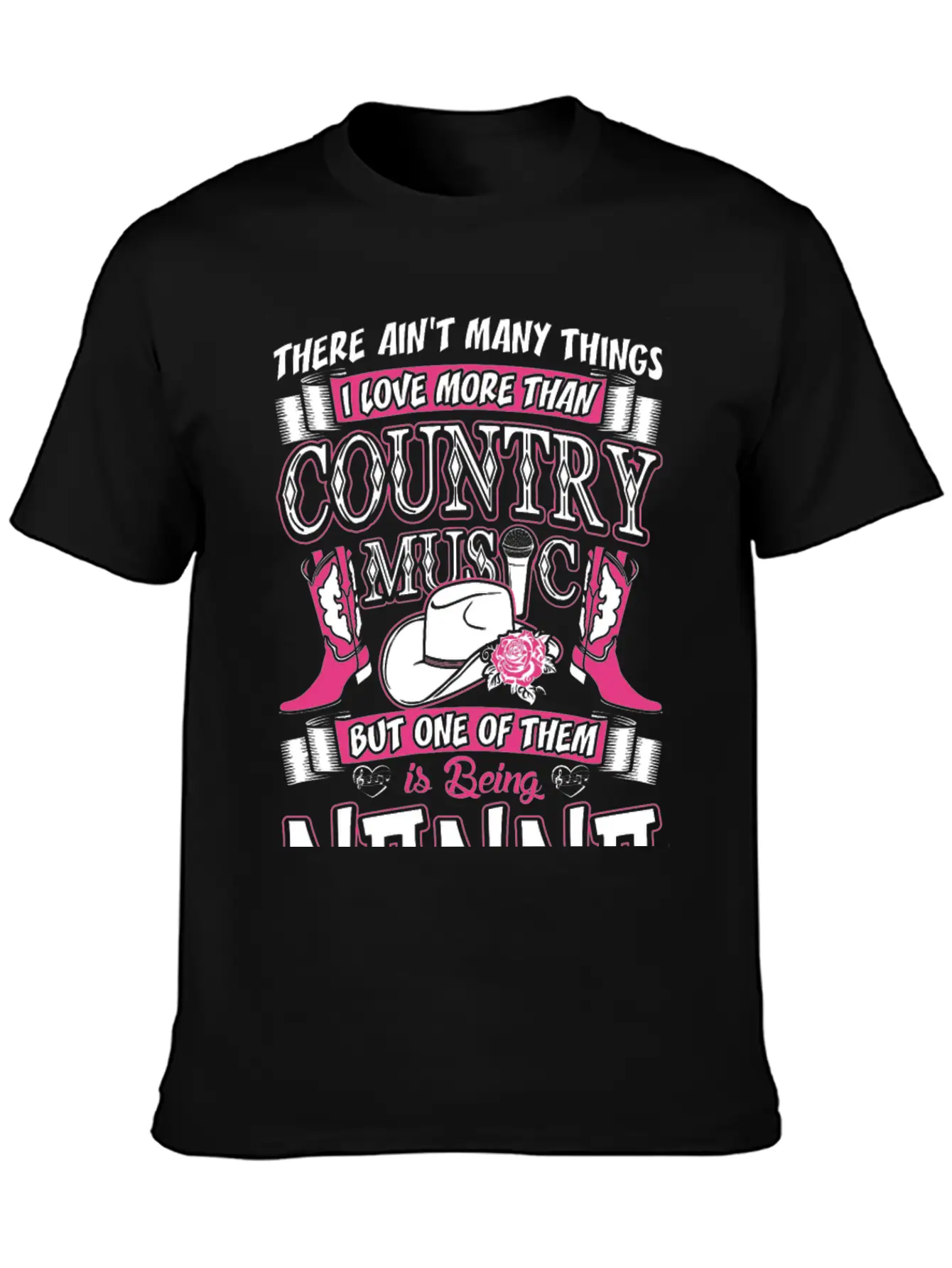 Country Music Nanna Timeless Short Sleeve Tee – Comfy And Minimalist Design