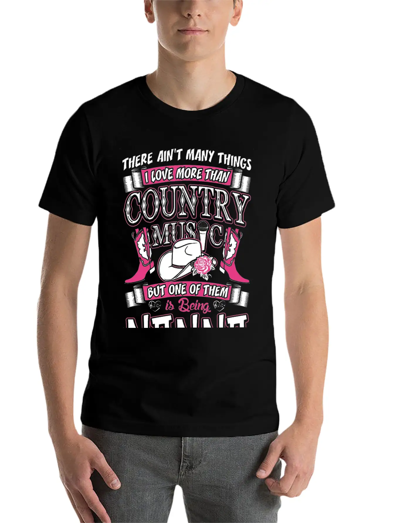 Country Music Nanna Timeless Short Sleeve Tee – Comfy And Minimalist Design