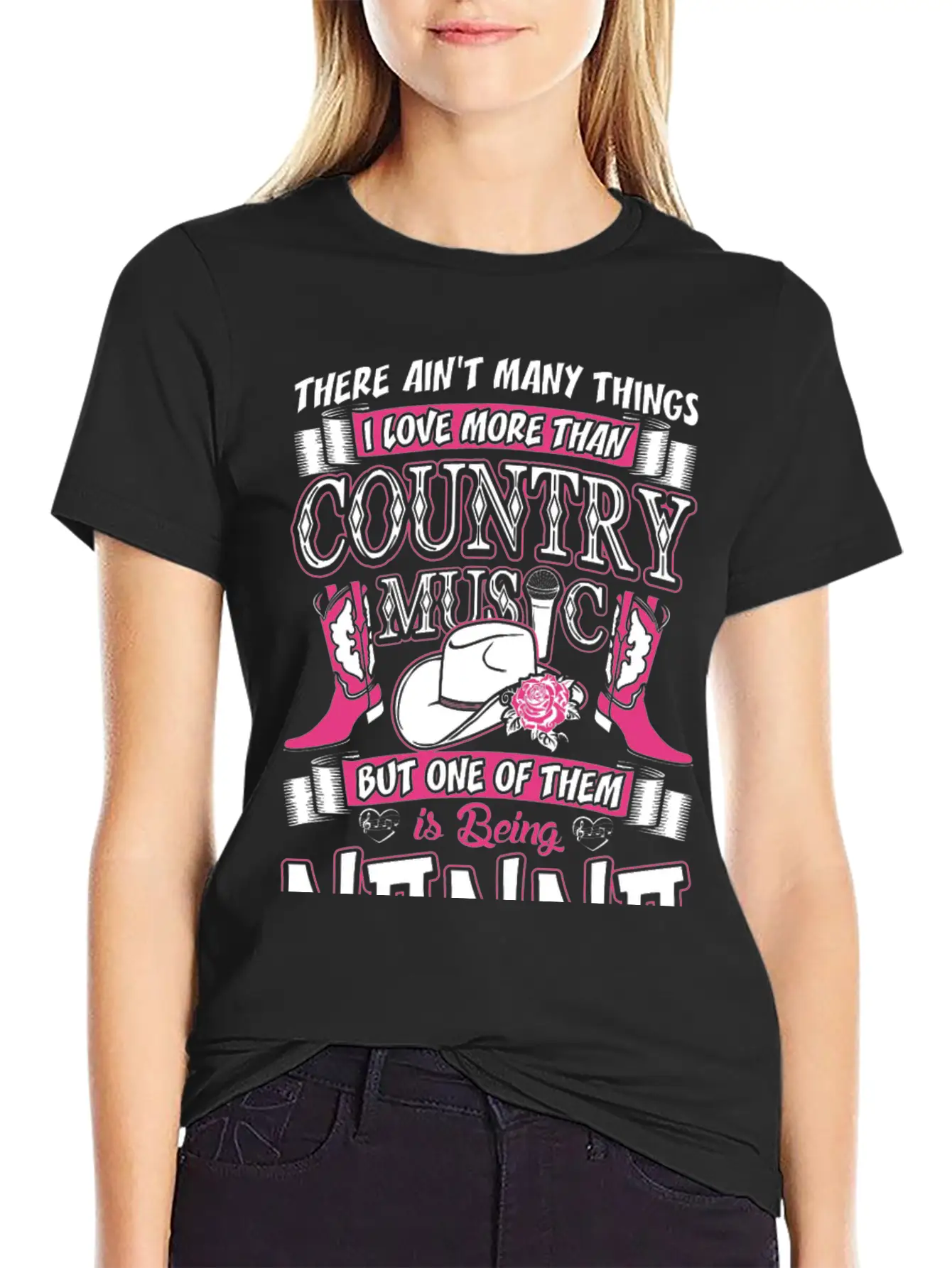 Country Music Nanna Timeless Short Sleeve Tee – Comfy And Minimalist Design
