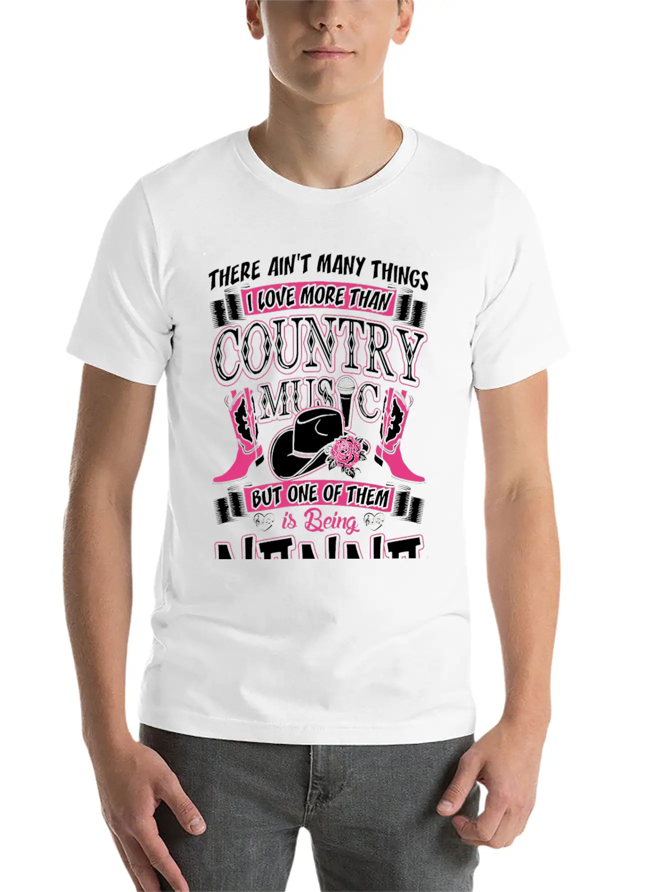 Country Music Nanna Timeless Short Sleeve Tee – Comfy And Minimalist Design