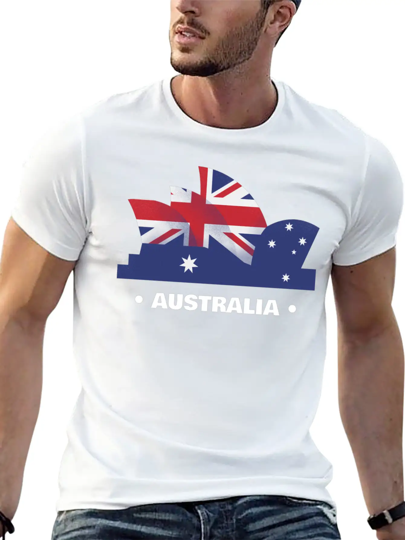 Country Of Australia Essential Unisex Summer Tee – Soft Cotton Casual Fit