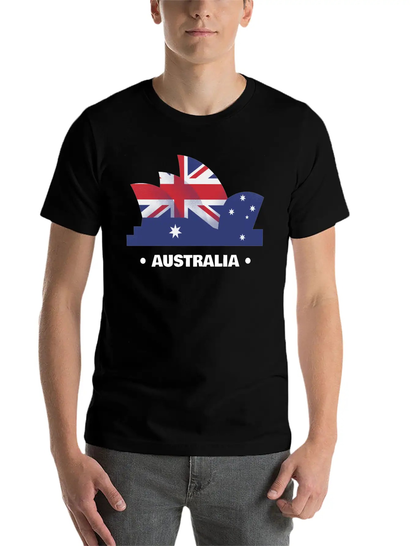 Country Of Australia Essential Unisex Summer Tee – Soft Cotton Casual Fit