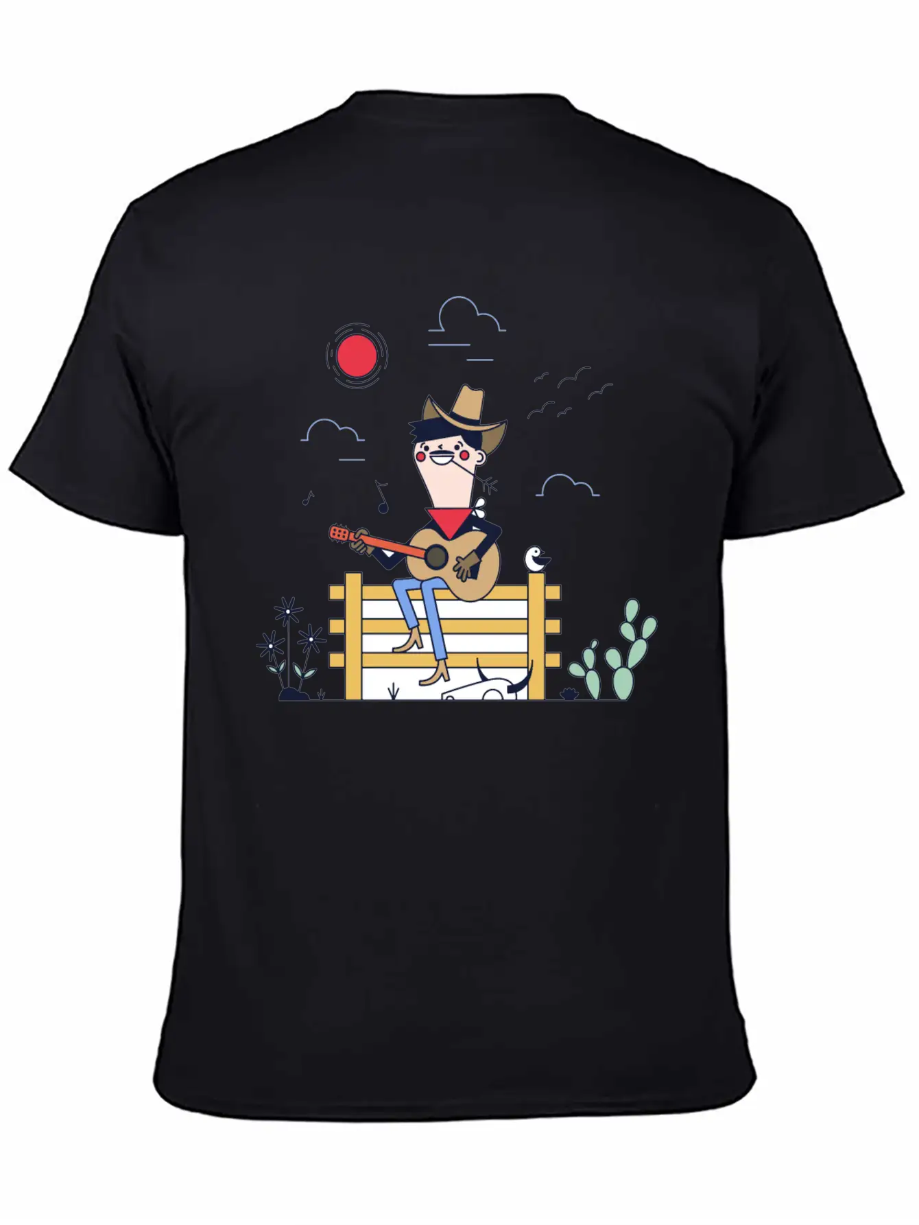 Country Singer Unisex Short Sleeve Soft Cotton T-Shirt – Casual Everyday Wear