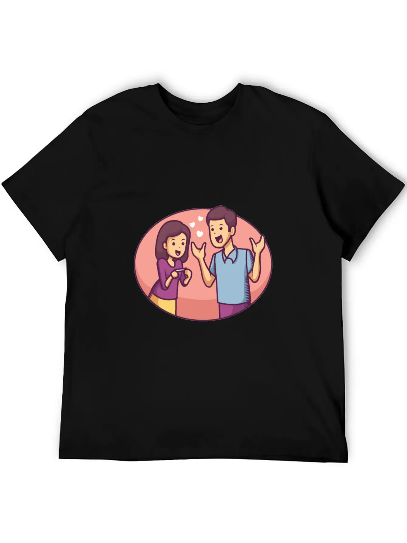 Couple Expecting Pregnancy Stylish Everyday T-Shirt – Unisex Basic Cotton Tee