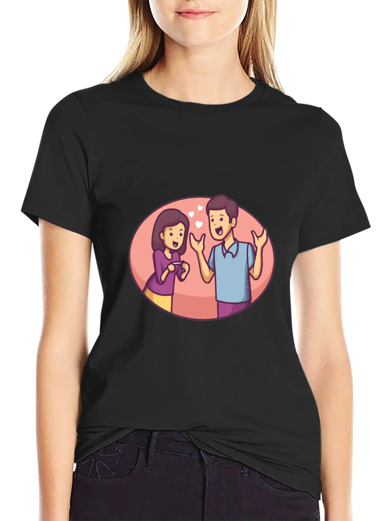 Couple Expecting Pregnancy Stylish Everyday T-Shirt – Unisex Basic Cotton Tee