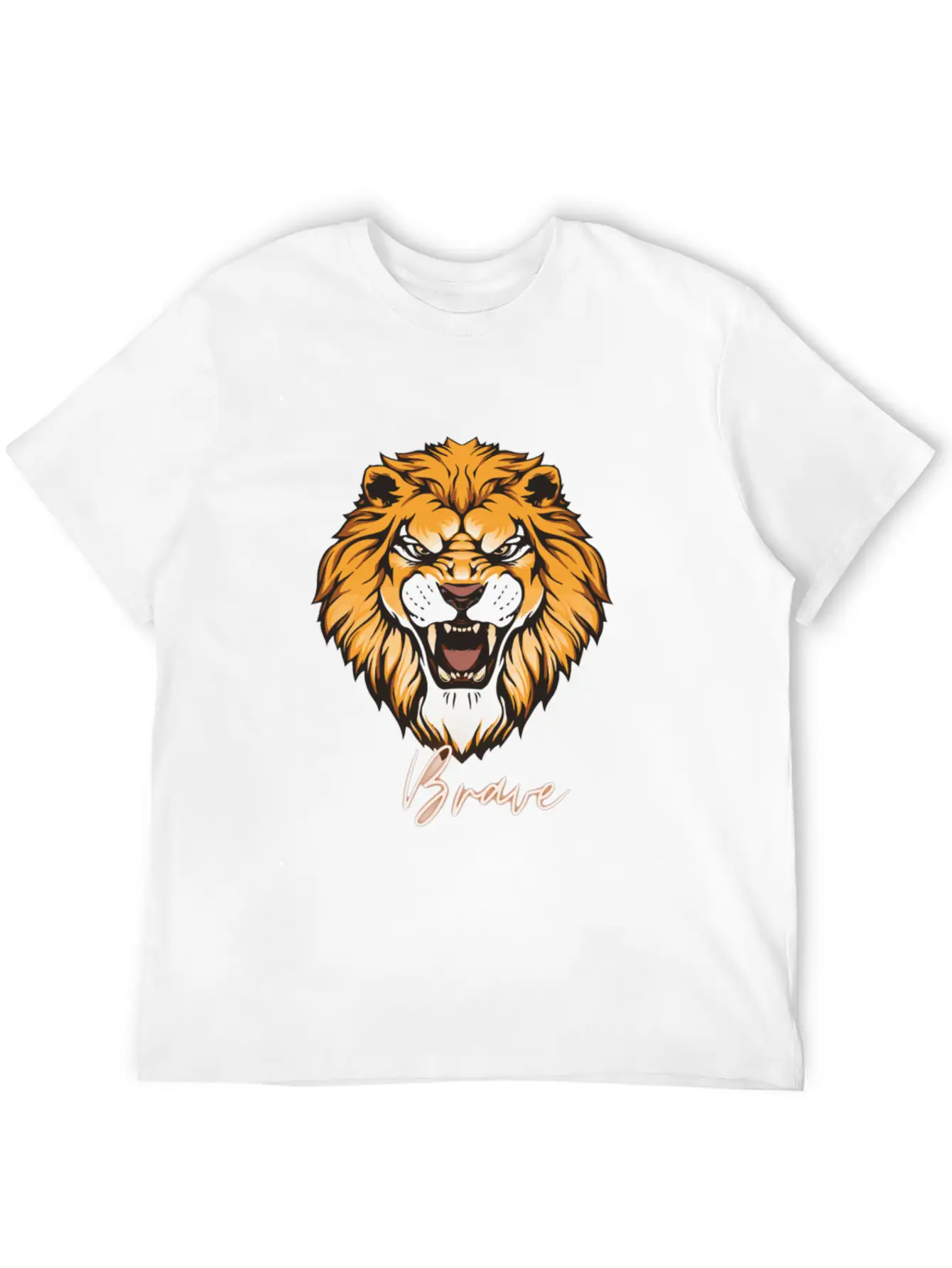 Courage Unisex Short Sleeve Soft Cotton T-Shirt – Casual Everyday Wear
