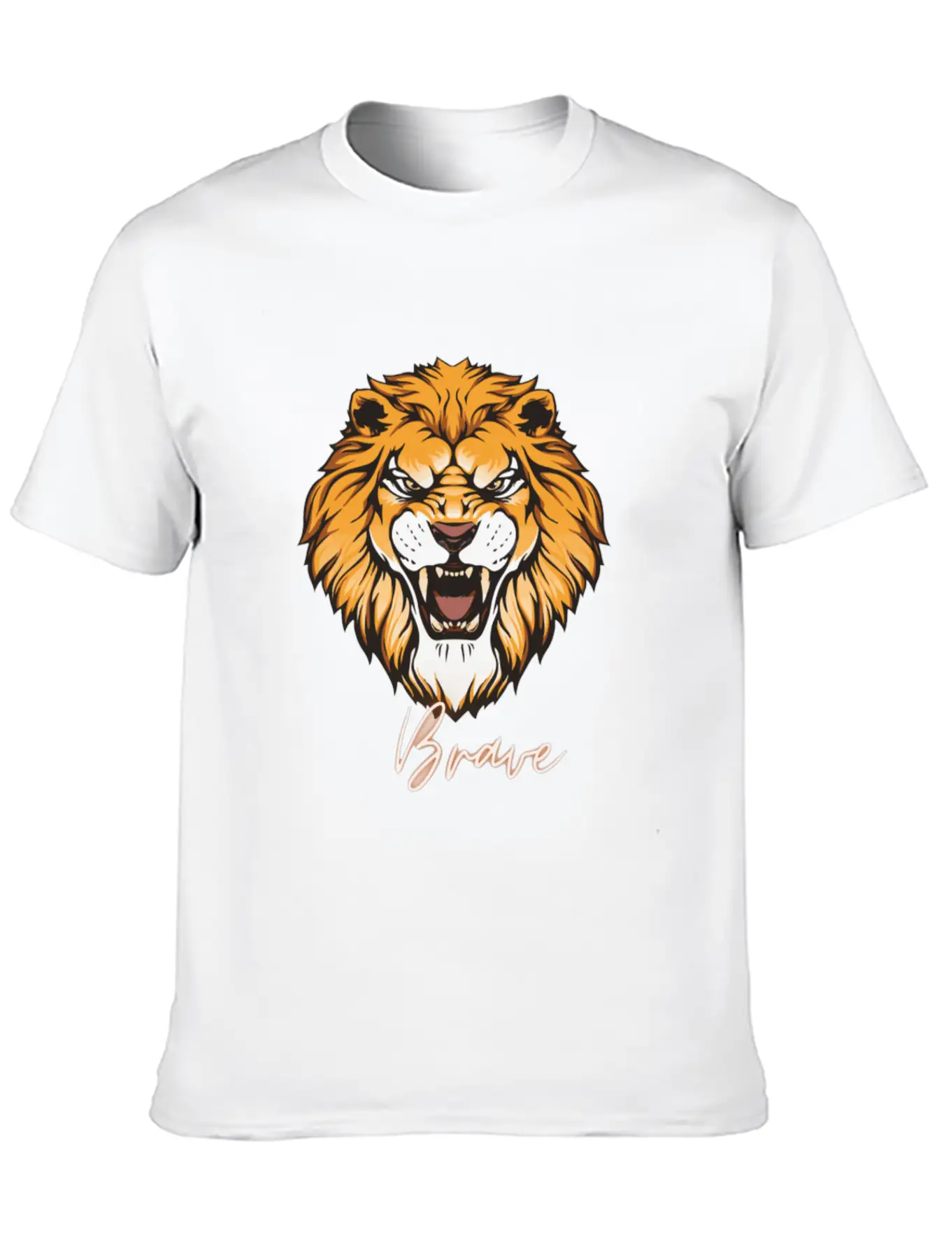 Courage Unisex Short Sleeve Soft Cotton T-Shirt – Casual Everyday Wear