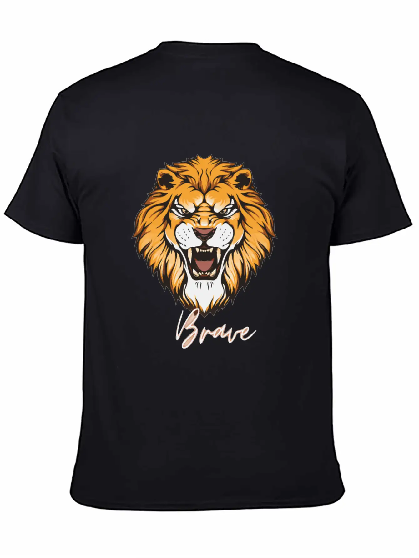 Courage Unisex Short Sleeve Soft Cotton T-Shirt – Casual Everyday Wear
