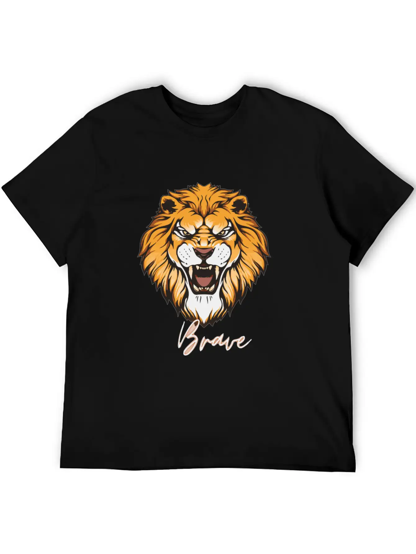 Courage Unisex Short Sleeve Soft Cotton T-Shirt – Casual Everyday Wear