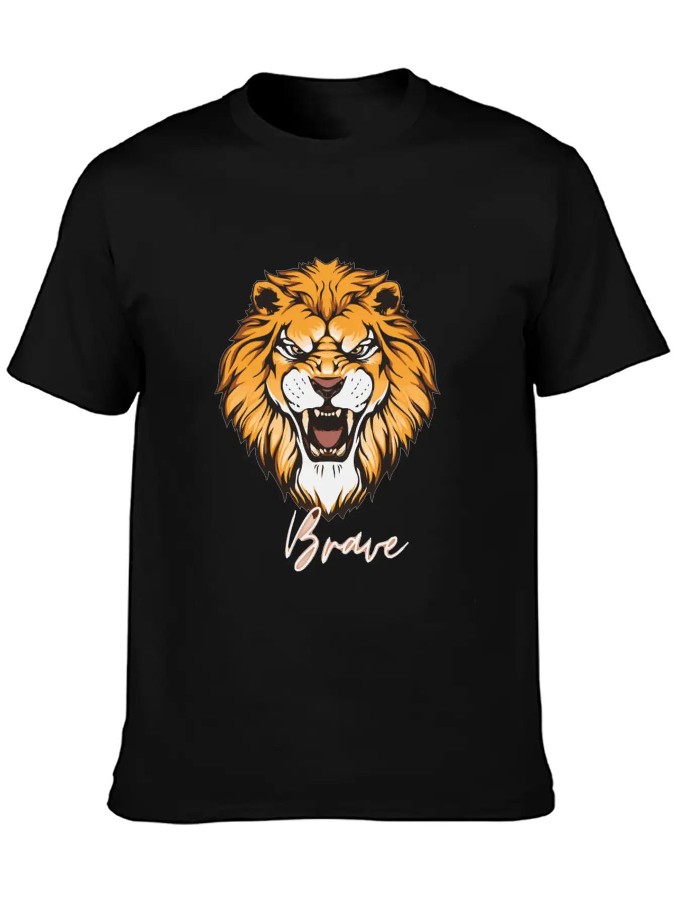 Courage Unisex Short Sleeve Soft Cotton T-Shirt – Casual Everyday Wear