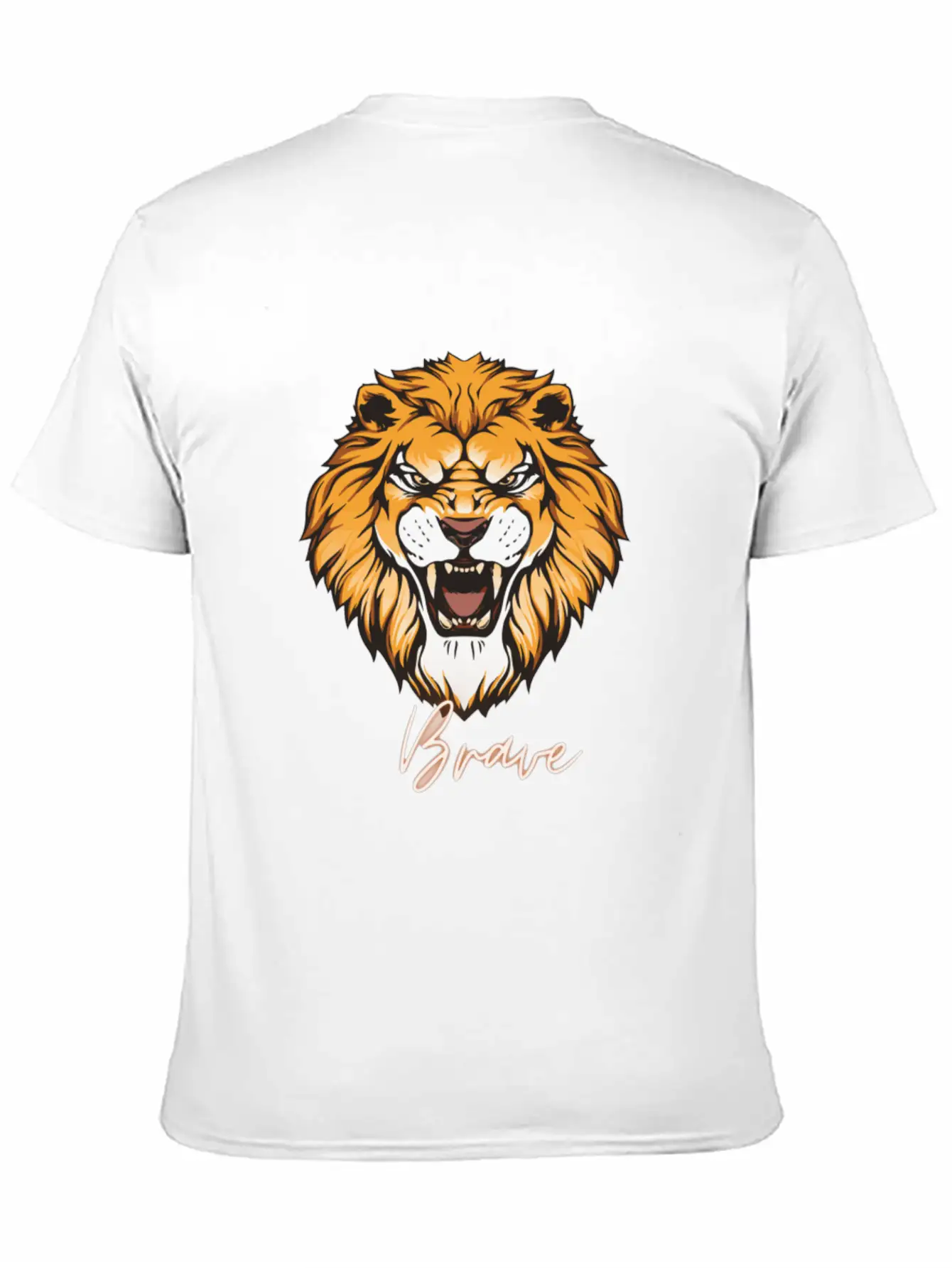 Courage Unisex Short Sleeve Soft Cotton T-Shirt – Casual Everyday Wear