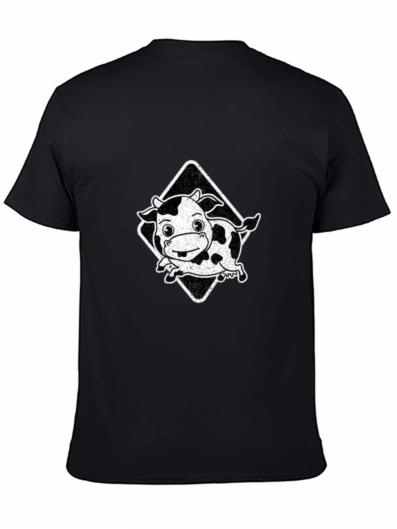 Cow Bull Animal Unisex Short Sleeve Soft Cotton T-Shirt – Casual Everyday Wear