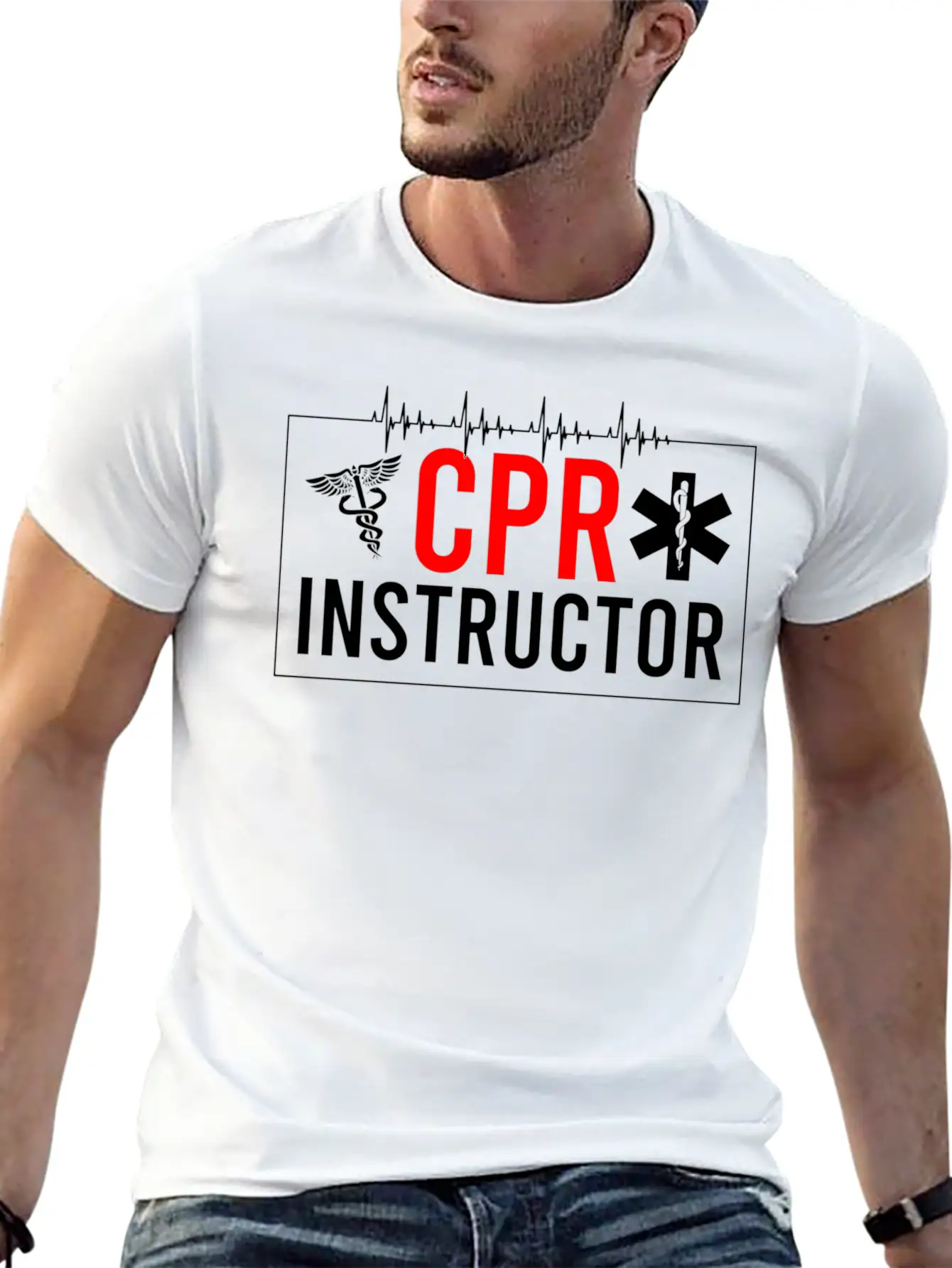 Cpr Instructor Cpr Trainer Cpr Instructors Timeless Short Sleeve Tee – Comfy And Minimalist Design