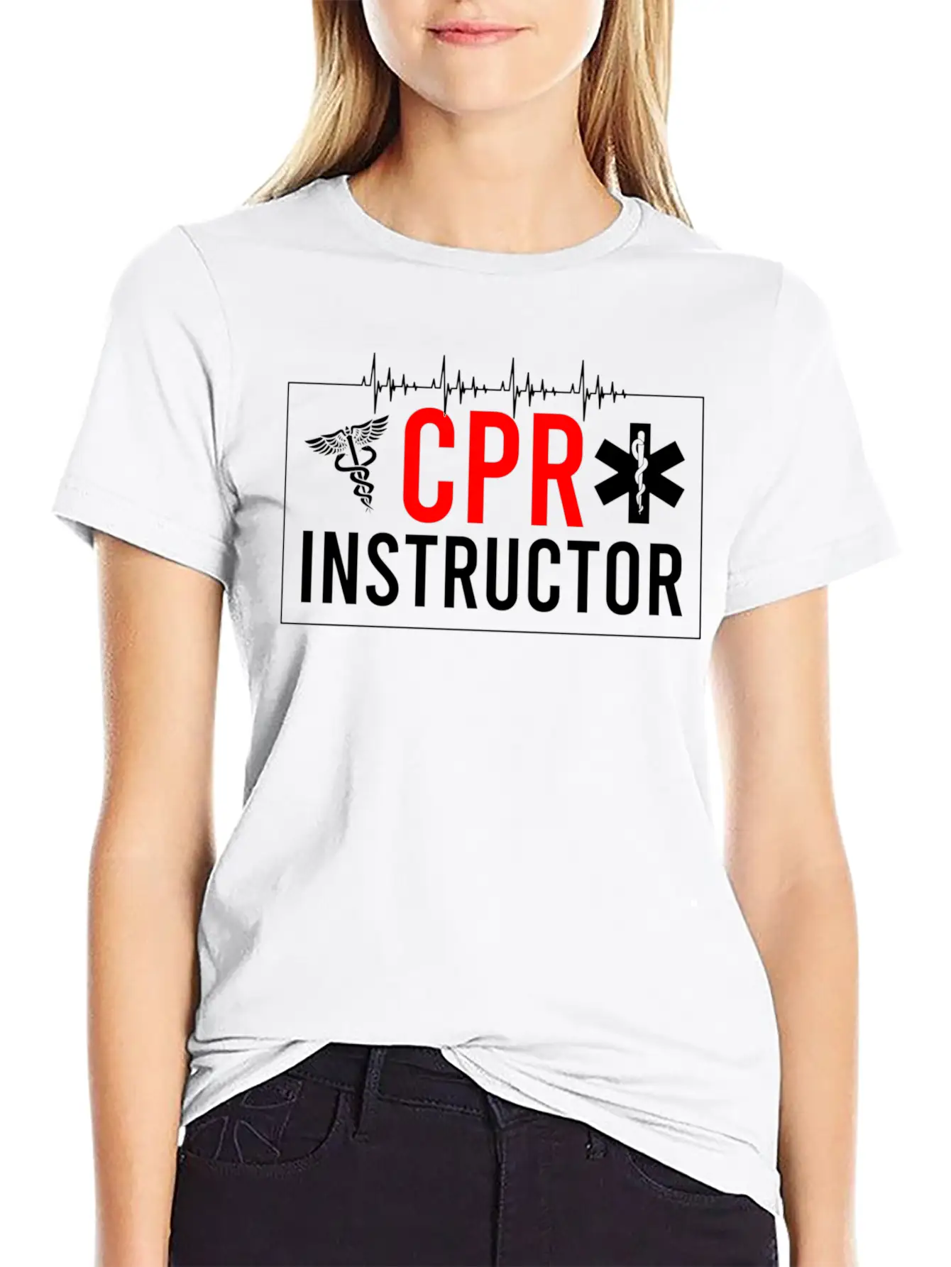 Cpr Instructor Cpr Trainer Cpr Instructors Timeless Short Sleeve Tee – Comfy And Minimalist Design