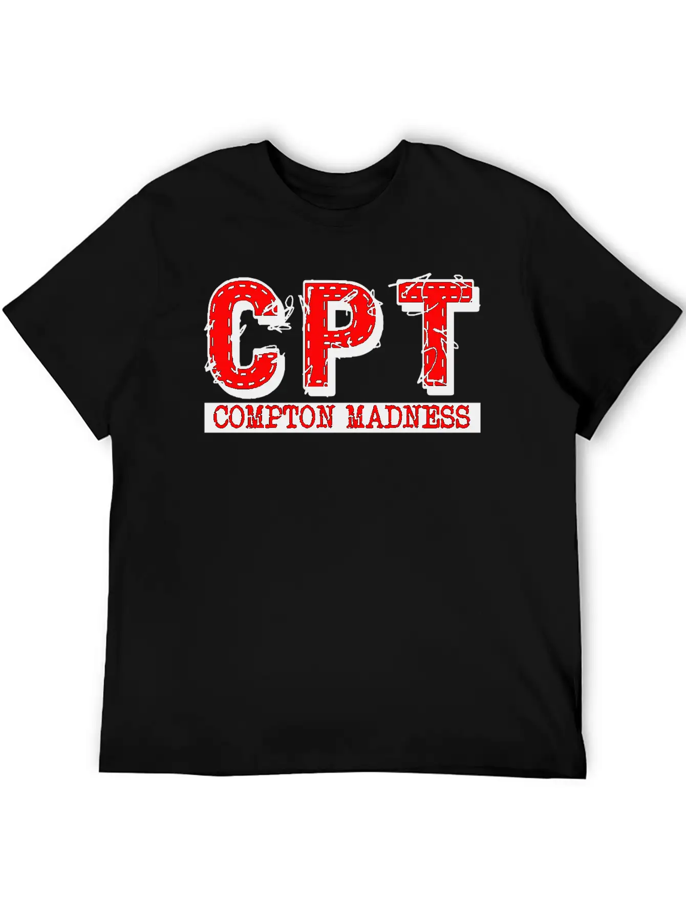 CPT COMPTON MADNESS Basic Graphic T-Shirt – Daily Comfort In Soft Cotton
