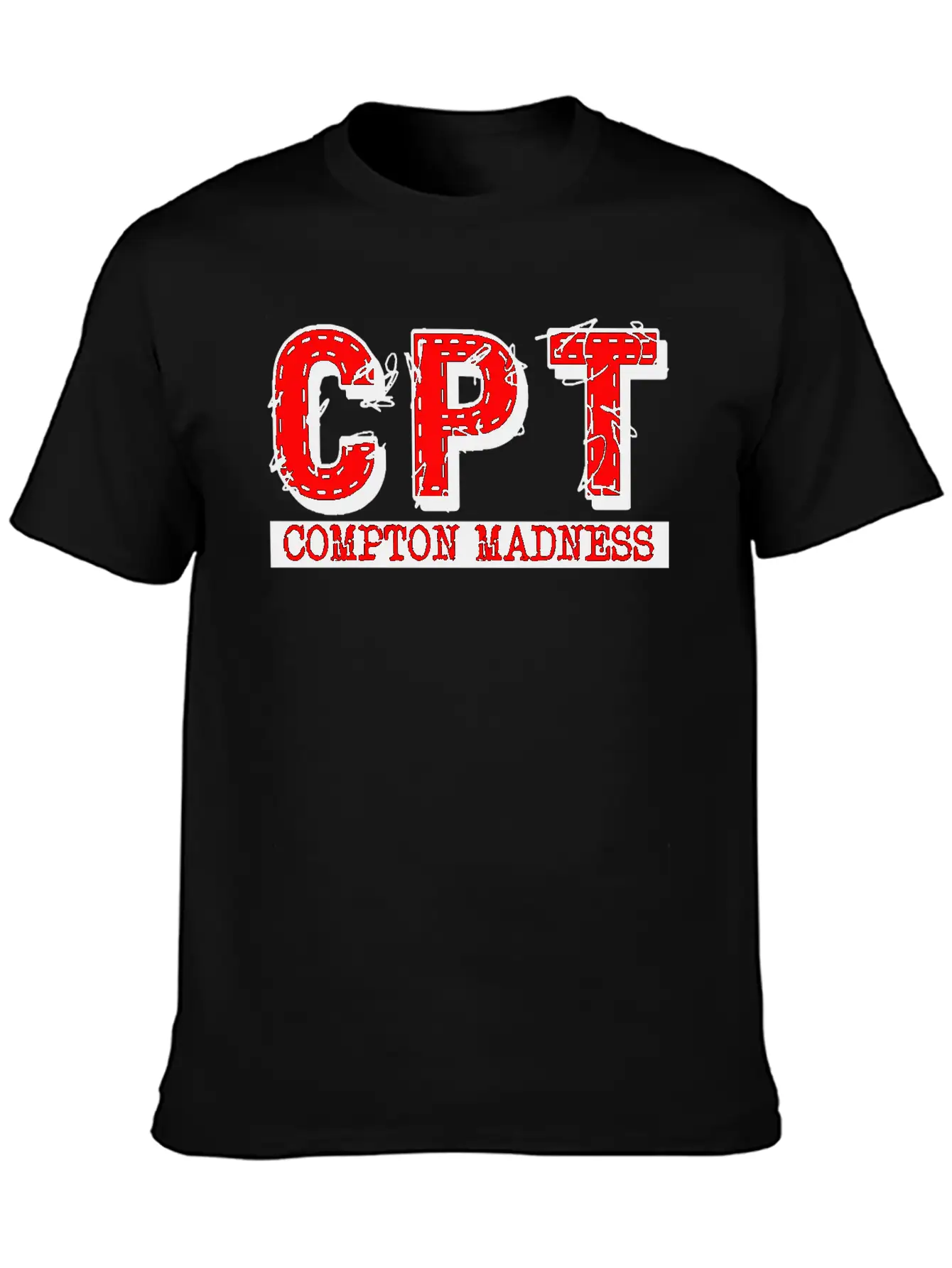 CPT COMPTON MADNESS Basic Graphic T-Shirt – Daily Comfort In Soft Cotton