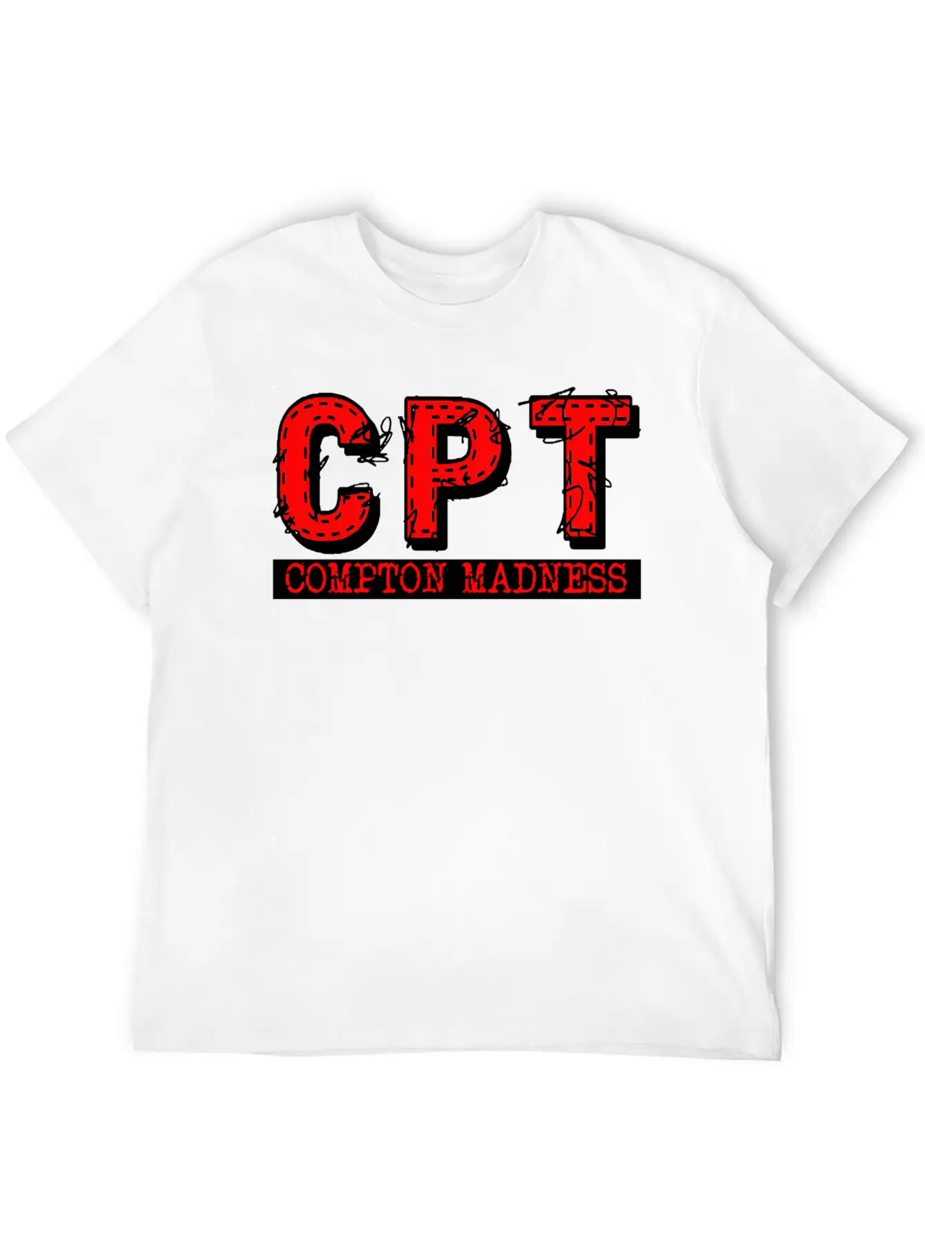 CPT COMPTON MADNESS Basic Graphic T-Shirt – Daily Comfort In Soft Cotton