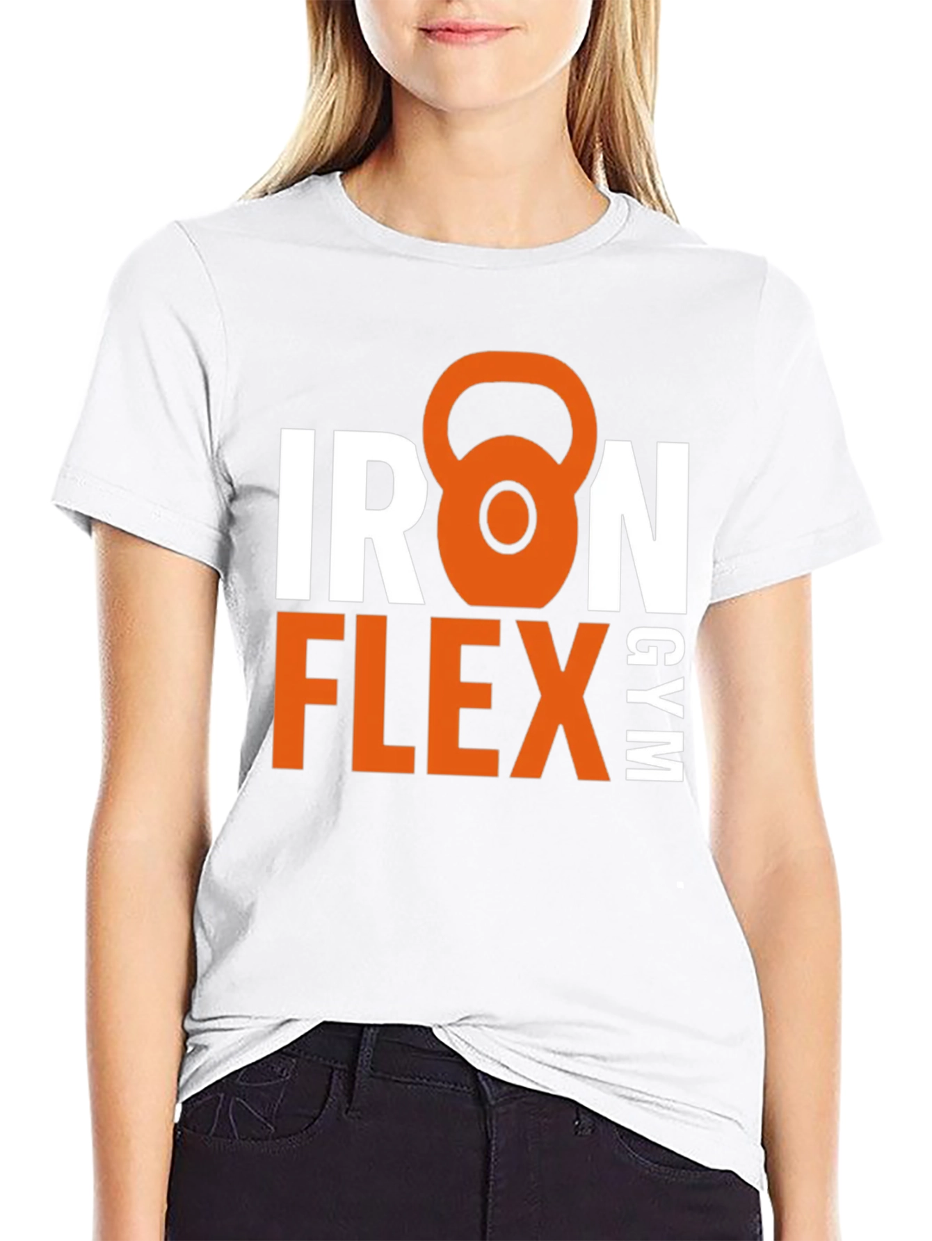 Iron Flex Gym Black T-Shirt
