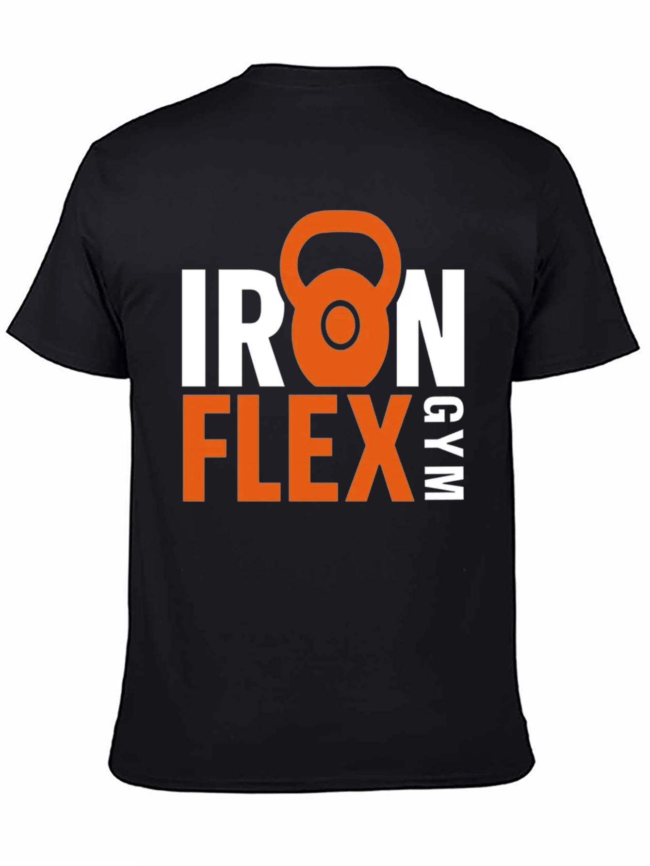 Iron Flex Gym Black T-Shirt