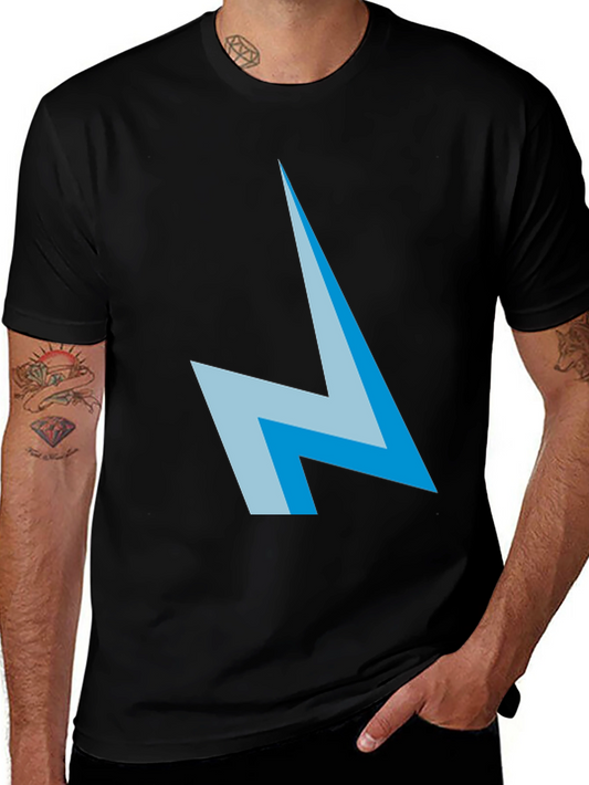 Lightning Bolt Graphic Tee - Stylish Mens T-Shirt