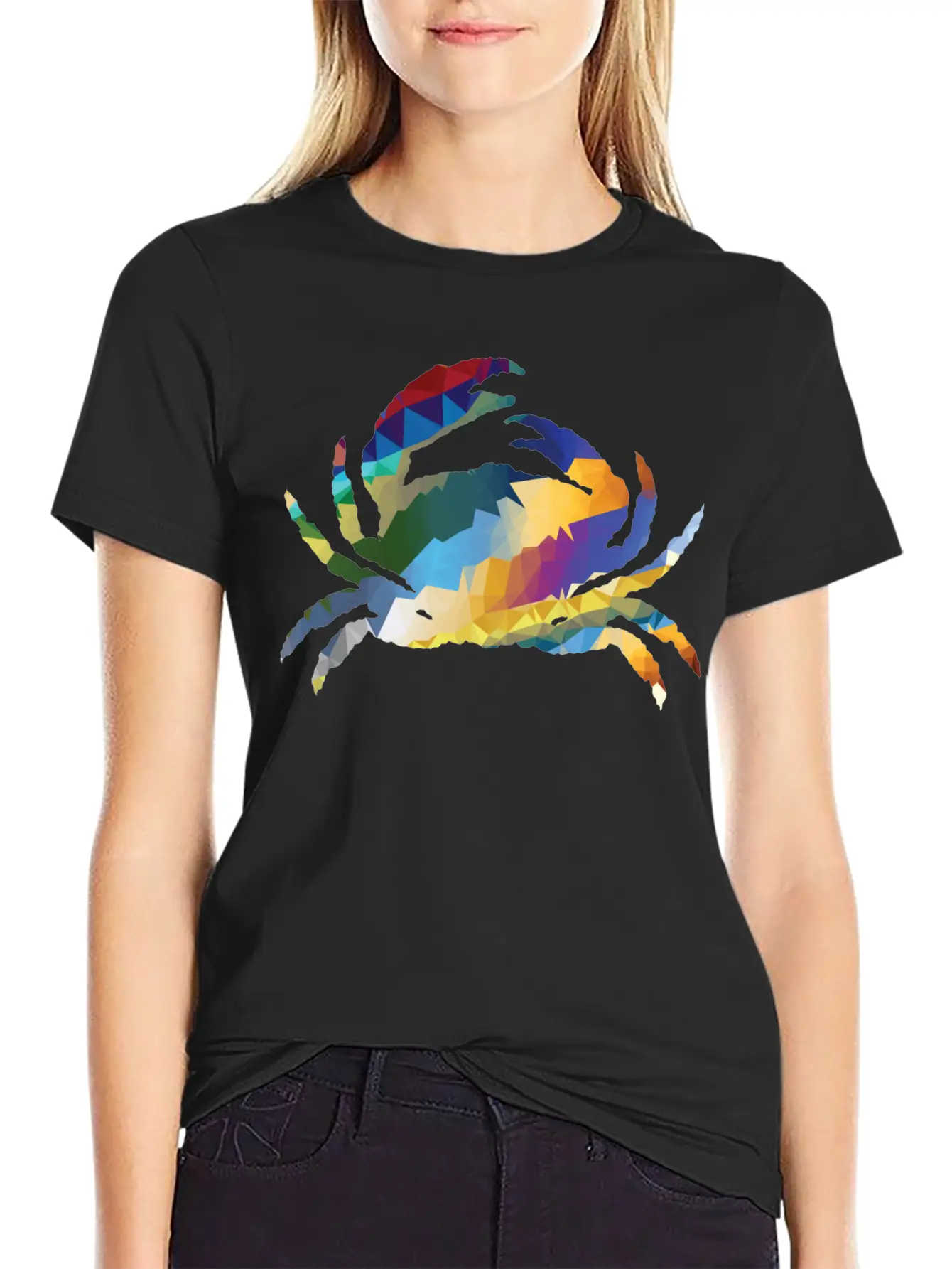 Crab Gift Idea Exclusive Design Graphic Artwork Stylish Everyday T-Shirt – Unisex Basic Cotton Tee