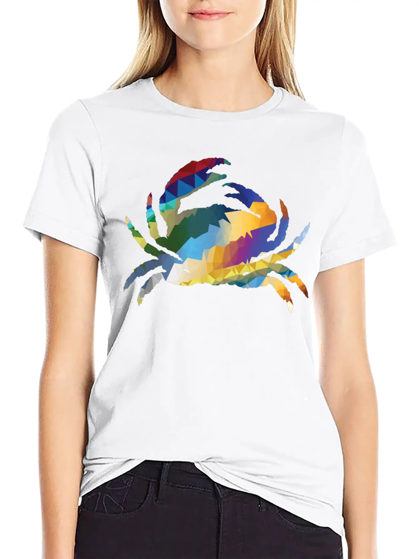 Crab Gift Idea Exclusive Design Graphic Artwork Stylish Everyday T-Shirt – Unisex Basic Cotton Tee