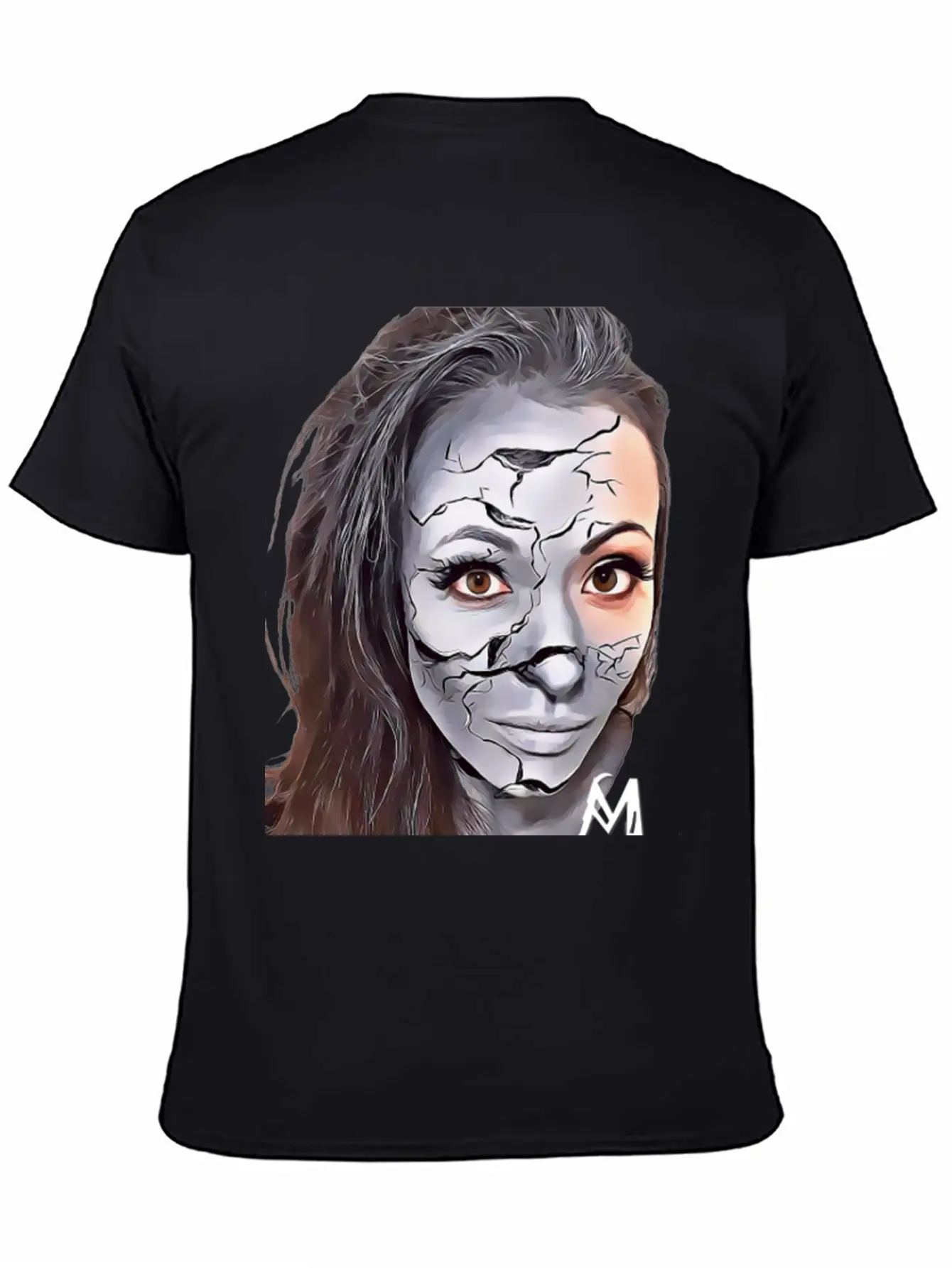 Cracked Concrete Comfortable Minimalist Graphic Tee – Summer Style Essential