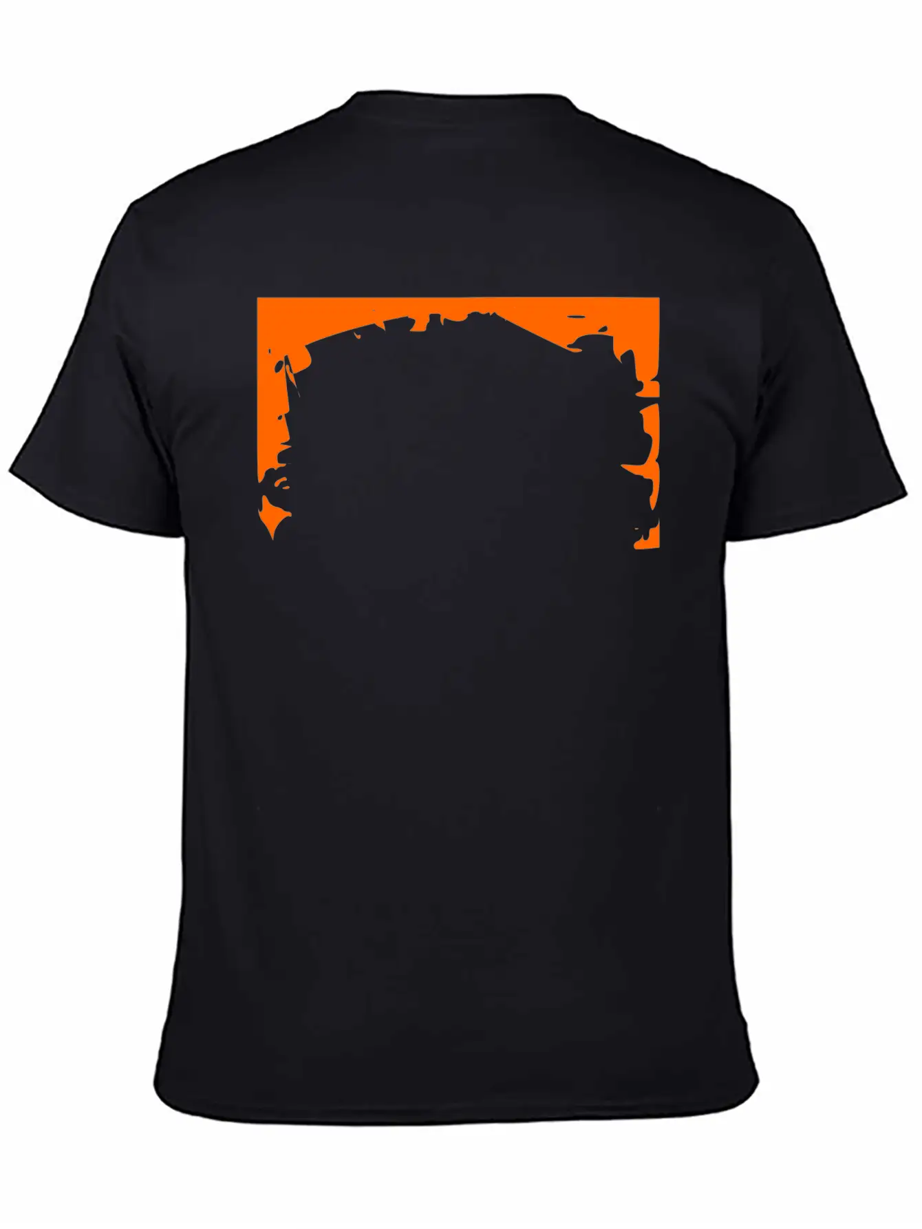 Crash Frame Orange Stylish Everyday T-Shirt – Unisex Basic Cotton Tee