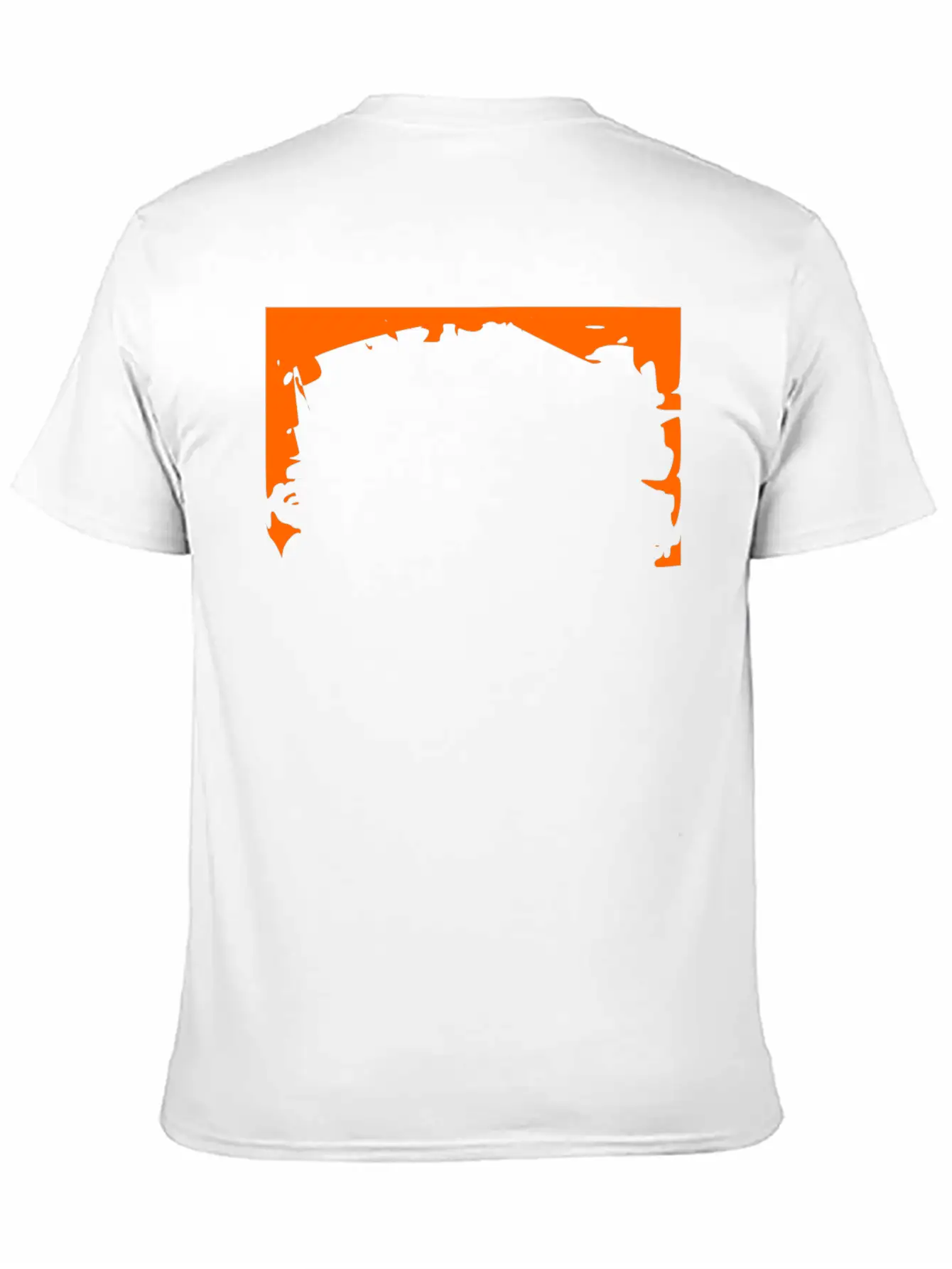 Crash Frame Orange Stylish Everyday T-Shirt – Unisex Basic Cotton Tee