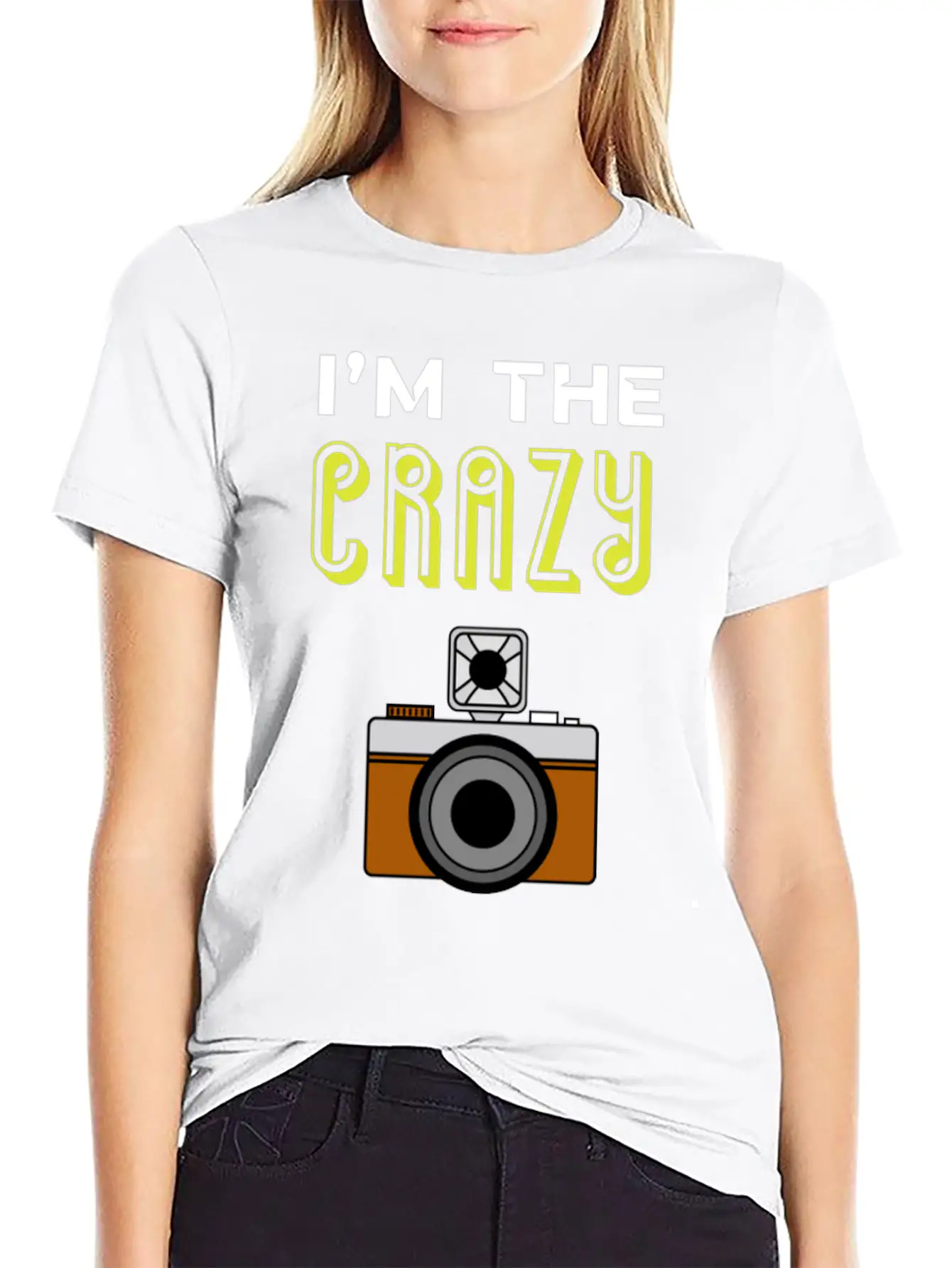 Crazy Camera Lazy Timeless Short Sleeve Tee – Comfy And Minimalist Design