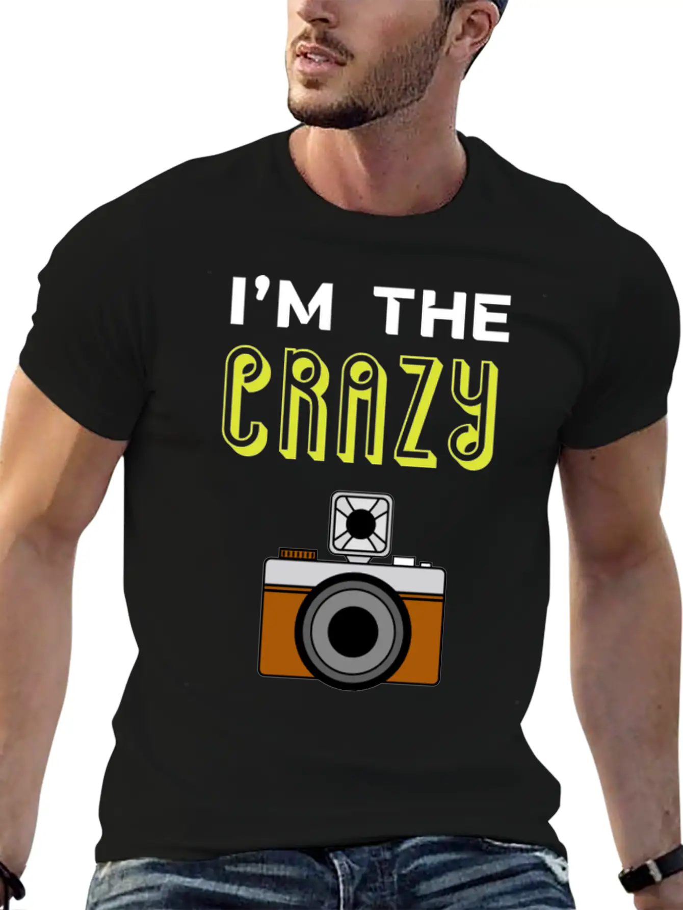 Crazy Camera Lazy Timeless Short Sleeve Tee – Comfy And Minimalist Design