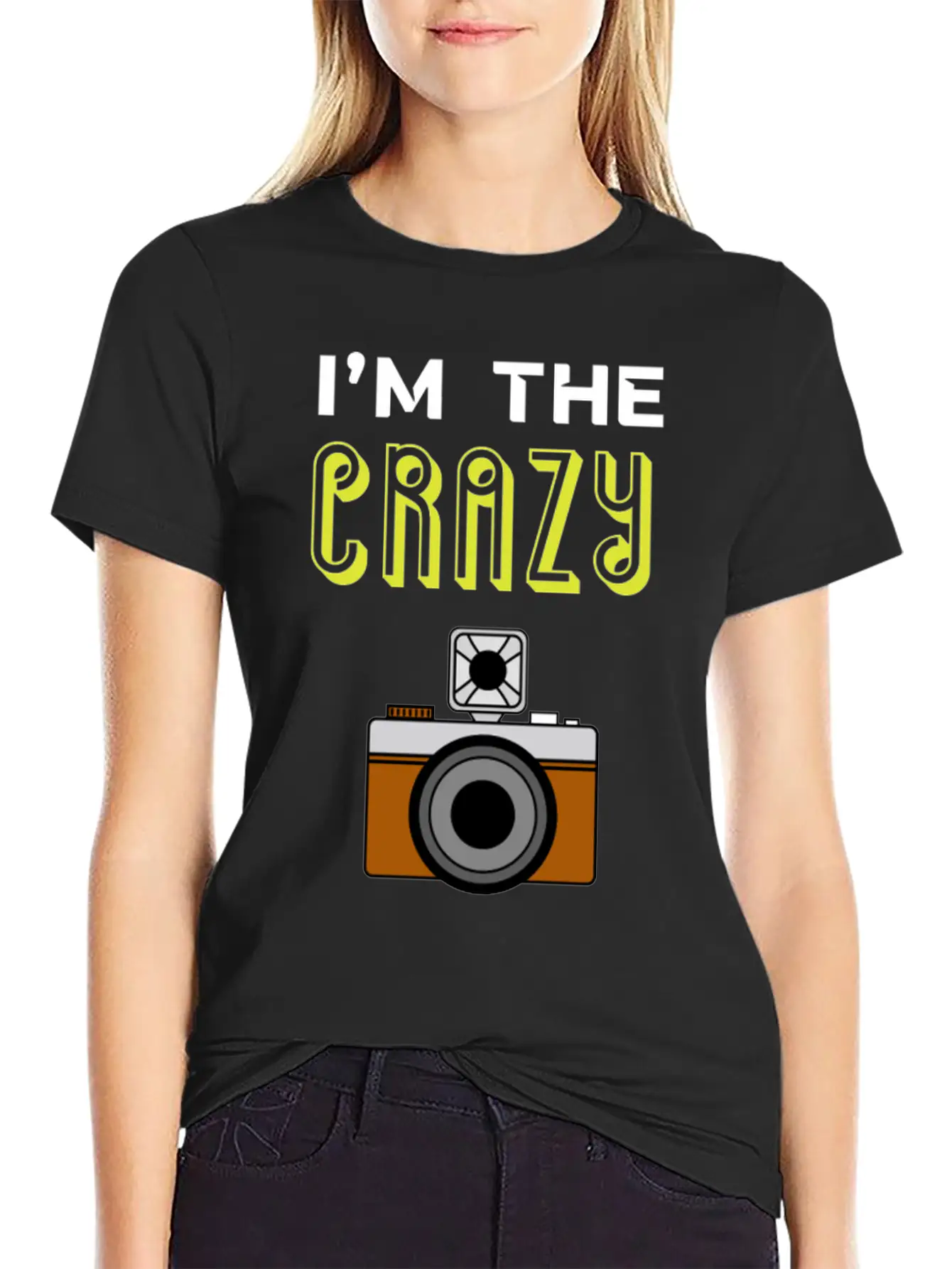 Crazy Camera Lazy Timeless Short Sleeve Tee – Comfy And Minimalist Design