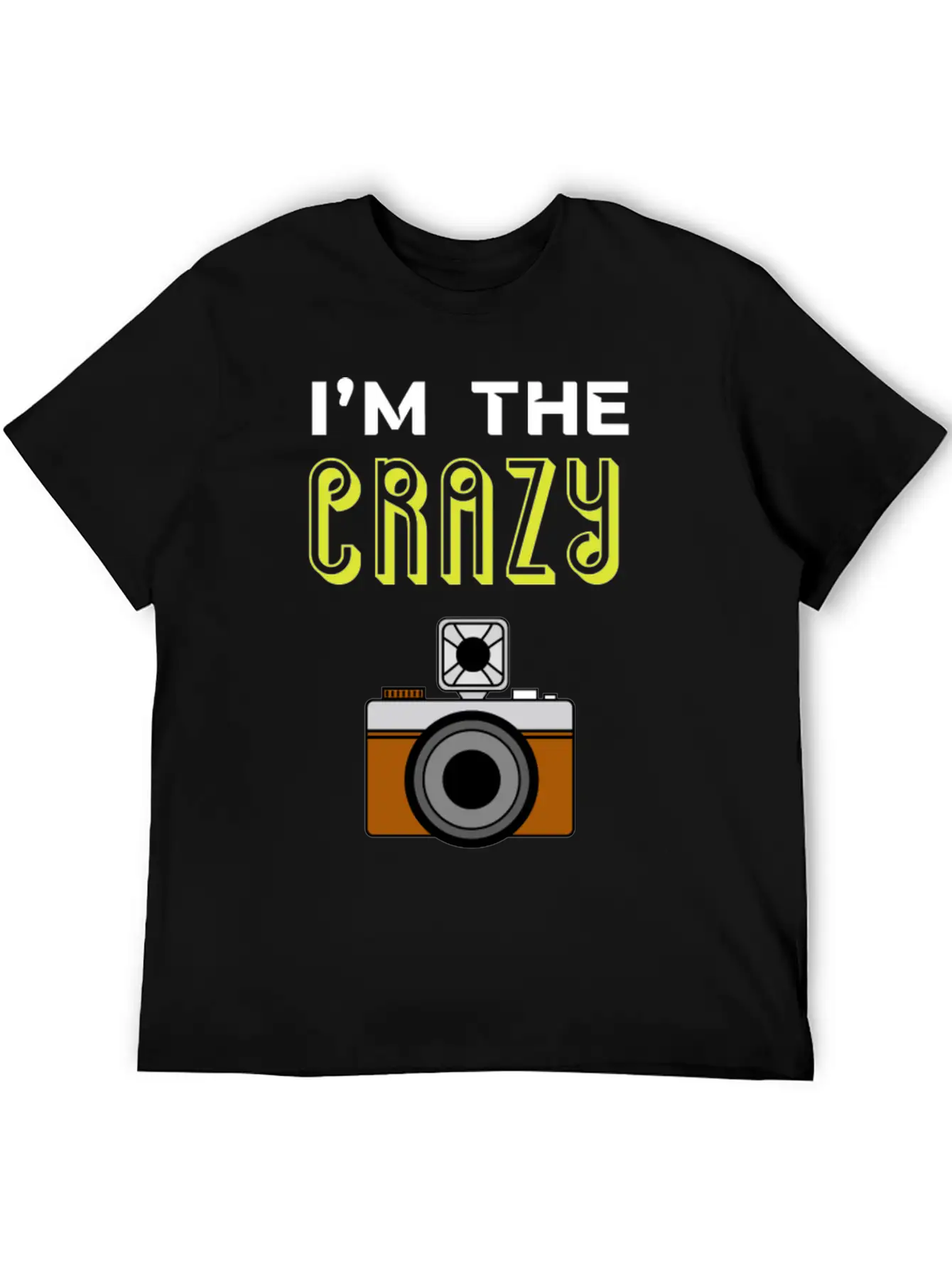 Crazy Camera Lazy Timeless Short Sleeve Tee – Comfy And Minimalist Design