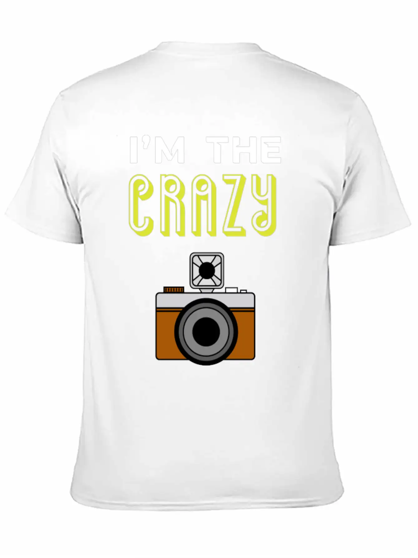 Crazy Camera Lazy Timeless Short Sleeve Tee – Comfy And Minimalist Design