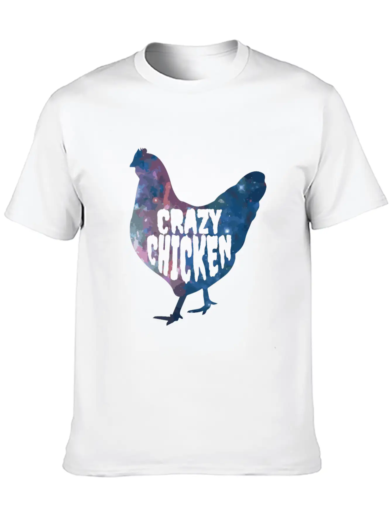 CRAZY CHICKEN Essential Unisex Summer Tee – Soft Cotton Casual Fit